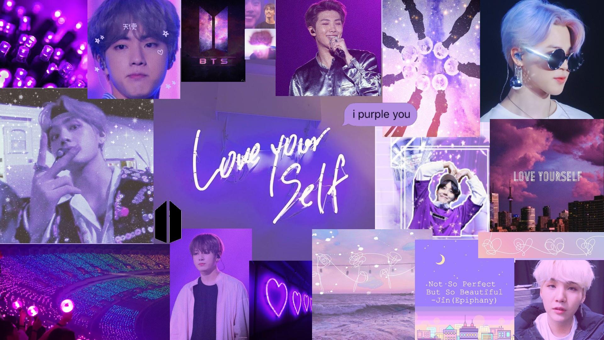 BTS Collage Laptop Wallpapers - Top Free BTS Collage Laptop Backgrounds ...