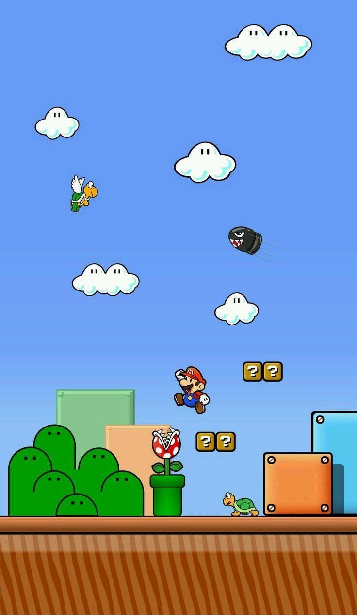 736x1266 Super mario wallpaper. Super mario world, Fondos de mario bros, Fondos de mario