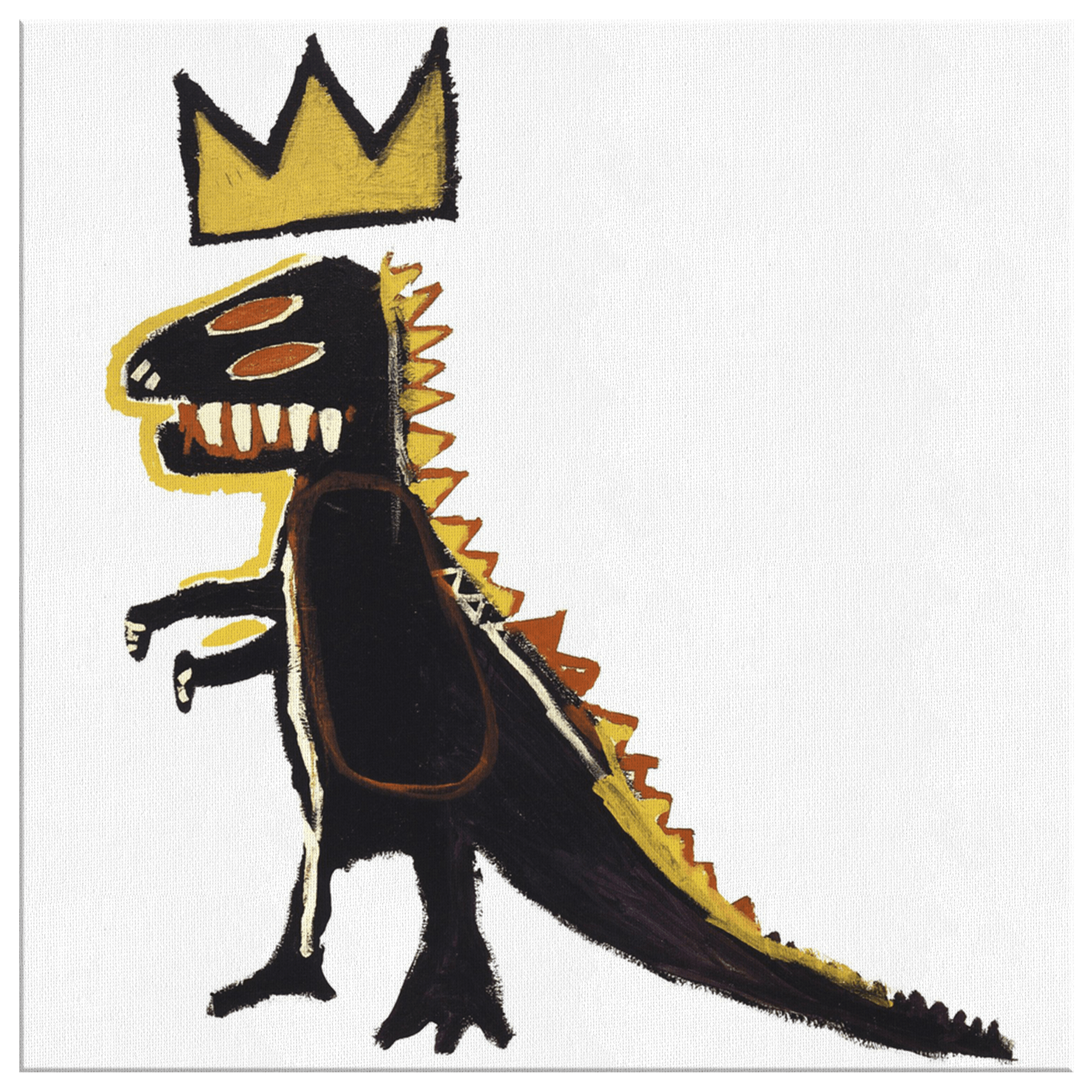 2000x2000 T Rex By Basquiat