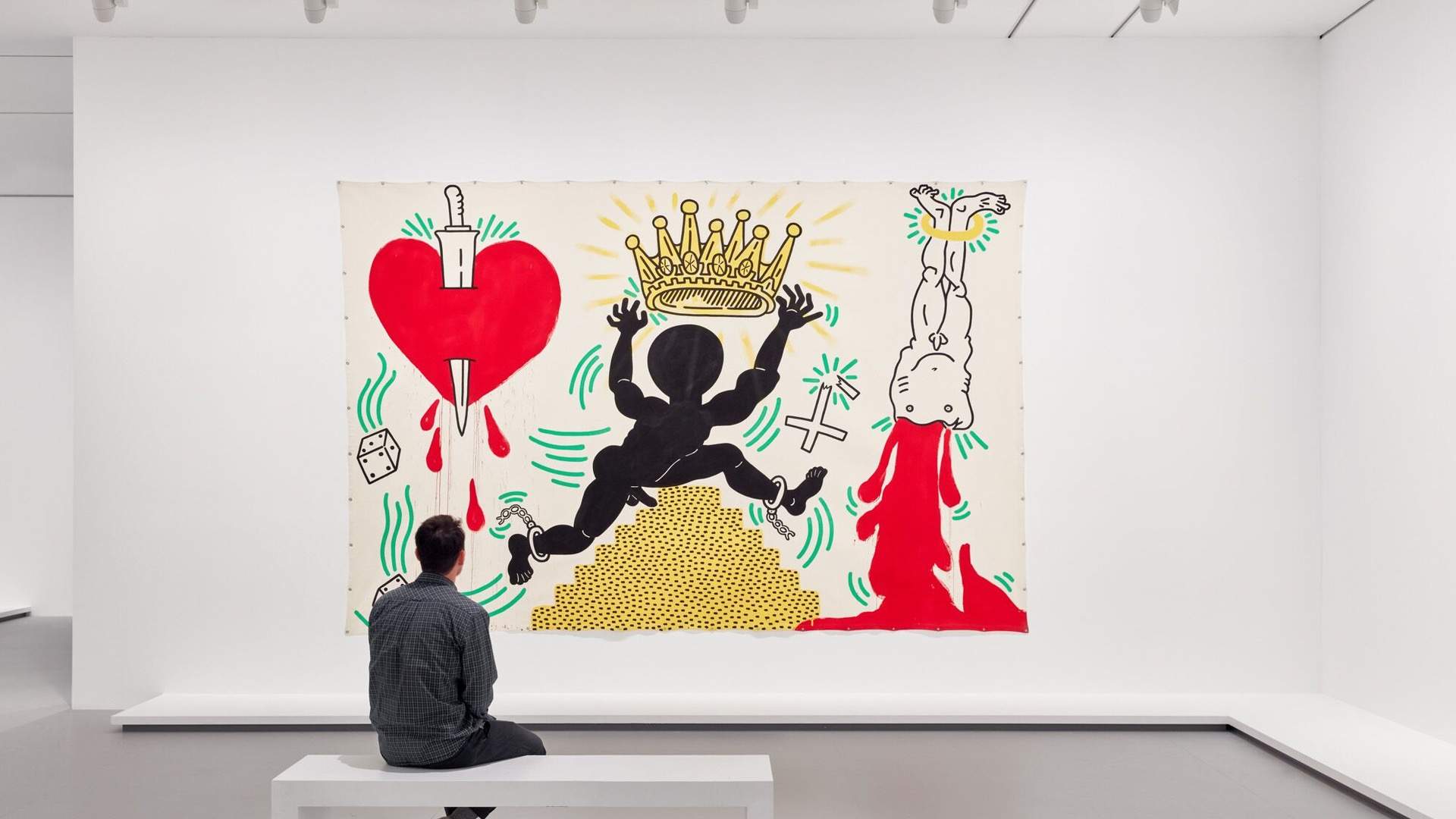 1920x1080 Six Works To See At The NGV's World Premiere Keith Haring And Jean Michel Basquiat Exhibition