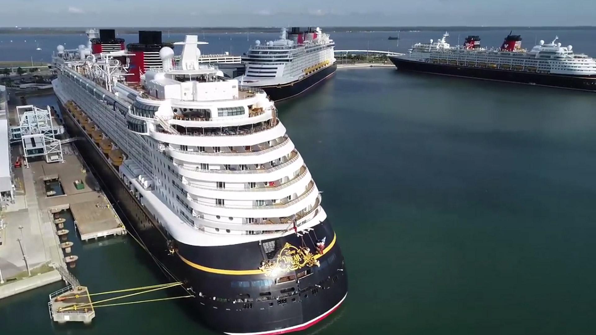 1920x1080 As Disney CEO expects more delays, 3 cruise ships park at Port Canaveral