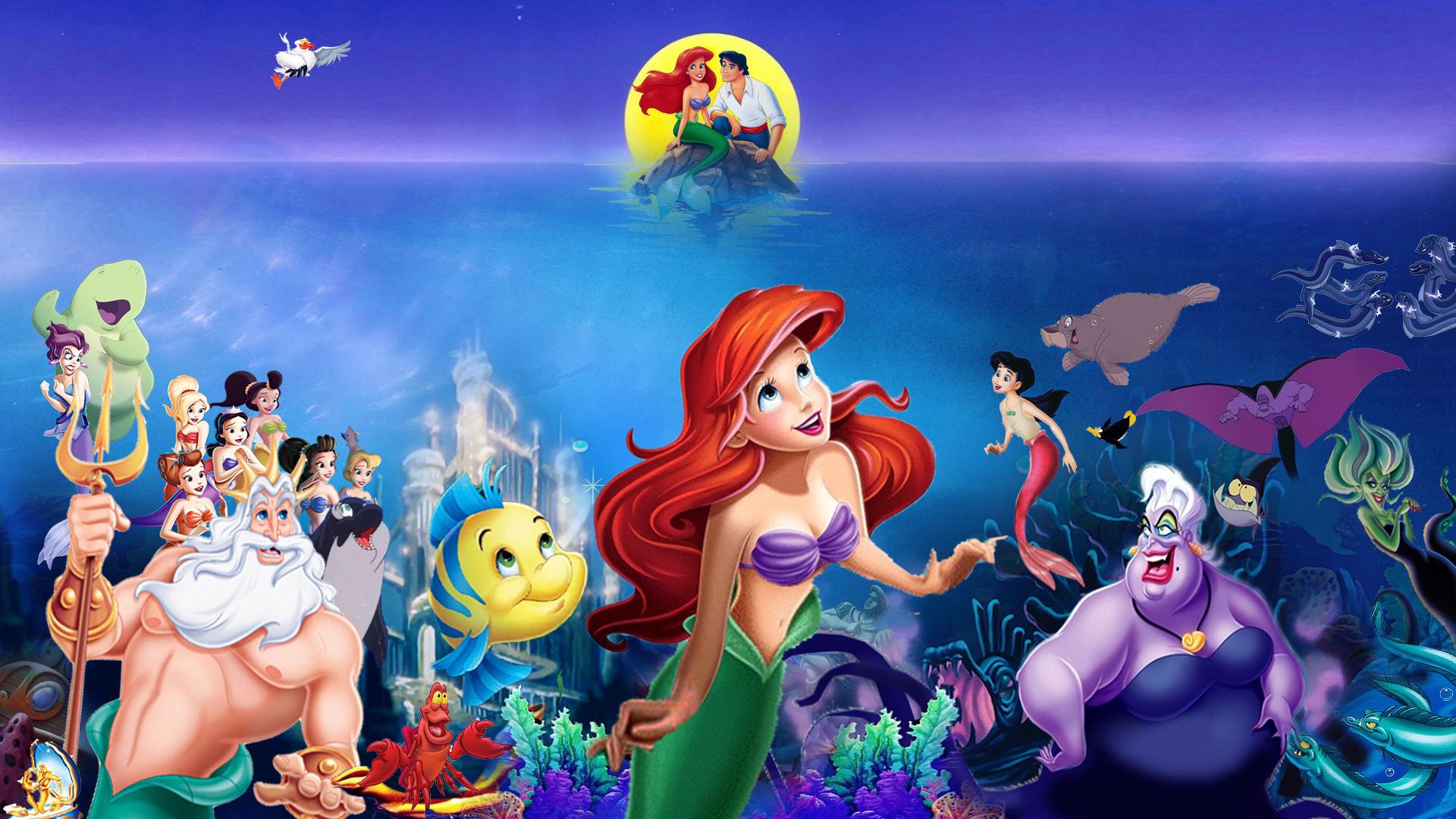 Little Mermaid HD Wallpapers Top Free Little Mermaid HD Backgrounds