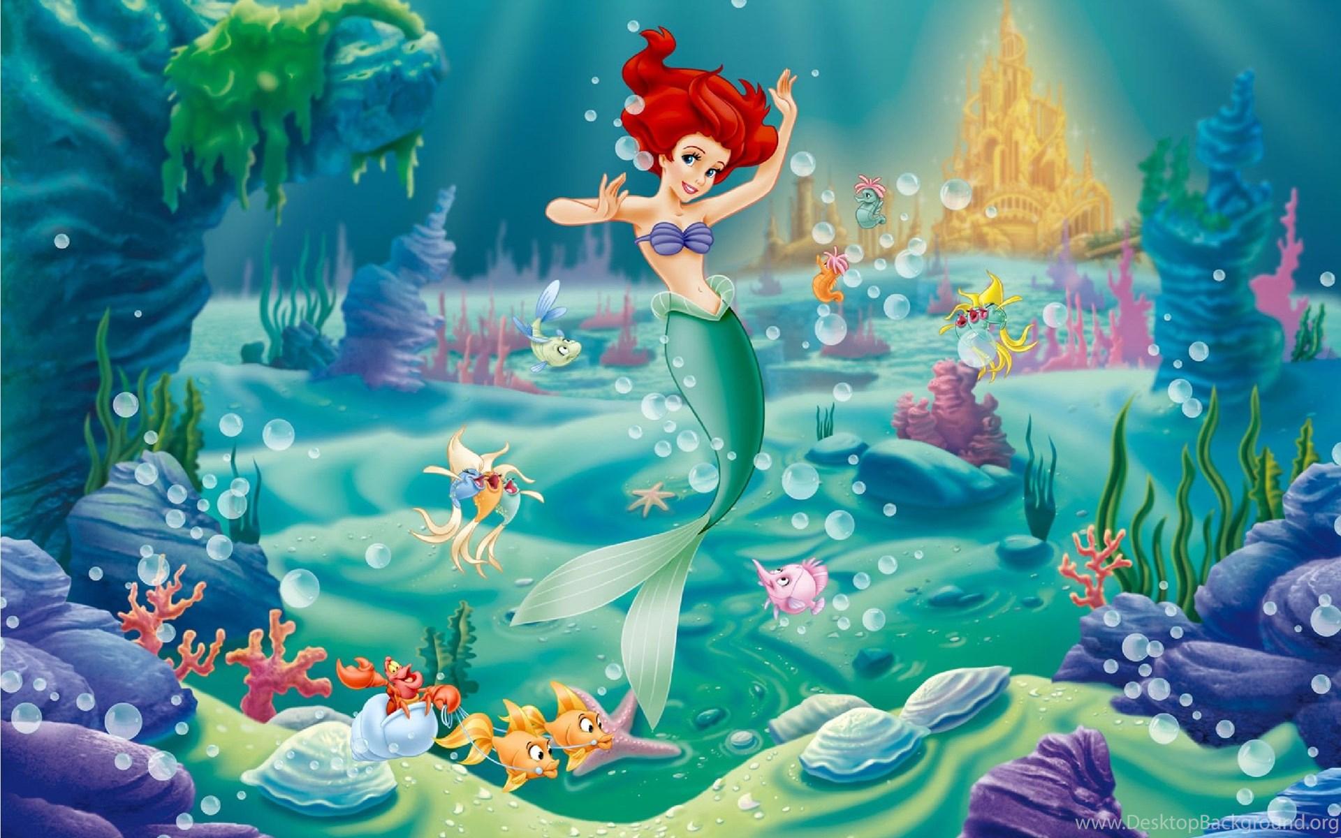 Little Mermaid HD Wallpapers - Top Free Little Mermaid HD Backgrounds ...