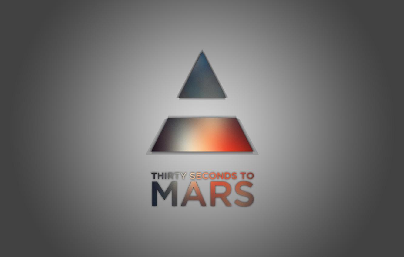 1332x850 Wallpaper music, rock, minimalism, 30 seconds to mars, triangle, thirty seconds to mars image for desktop, section минимализм
