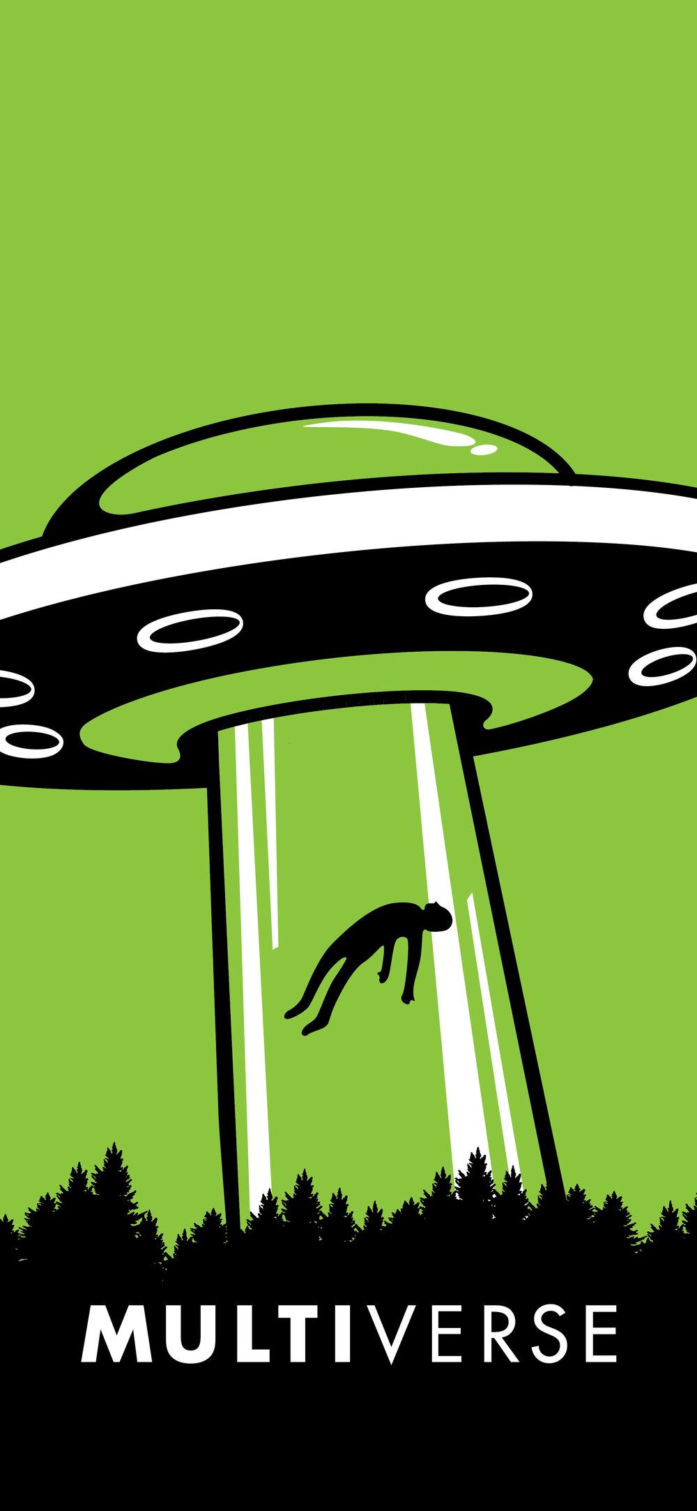 1000x2165 Multiverse UFO Wallpaper (iPhone X)