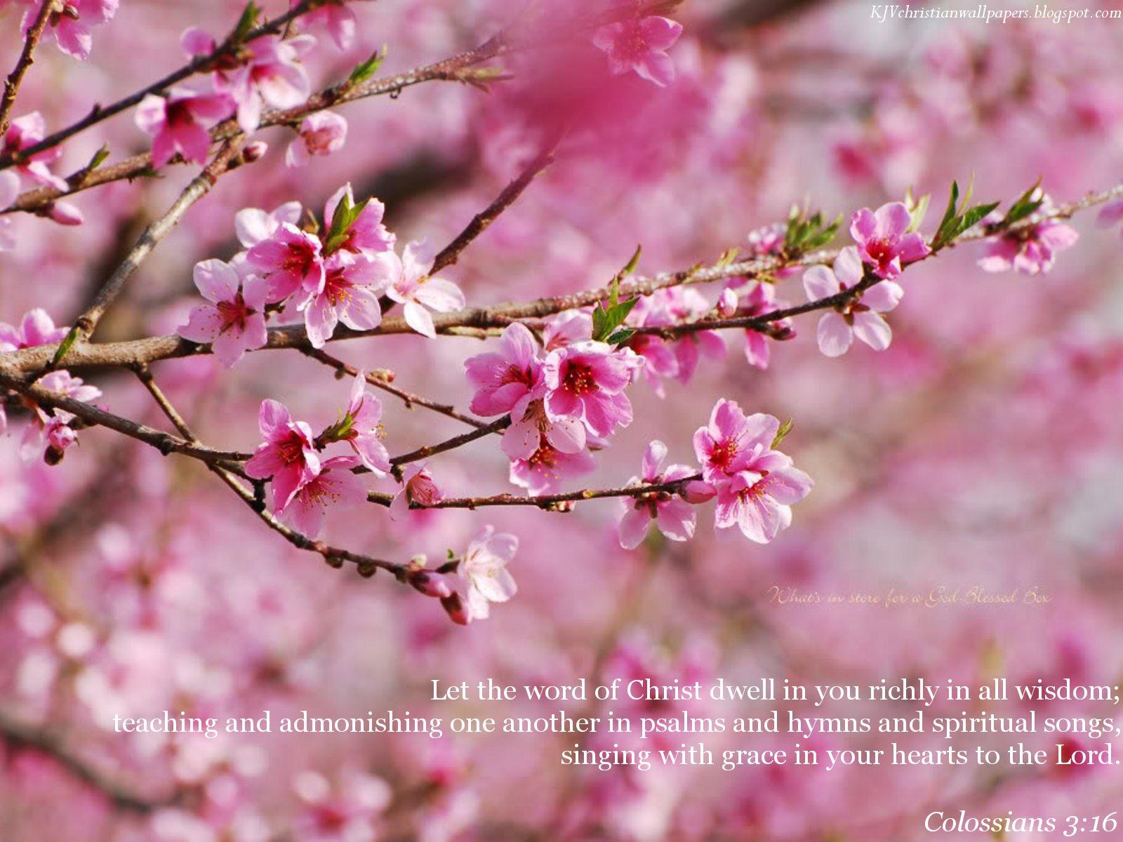 1600x1200 Religious Spring Wallpaper