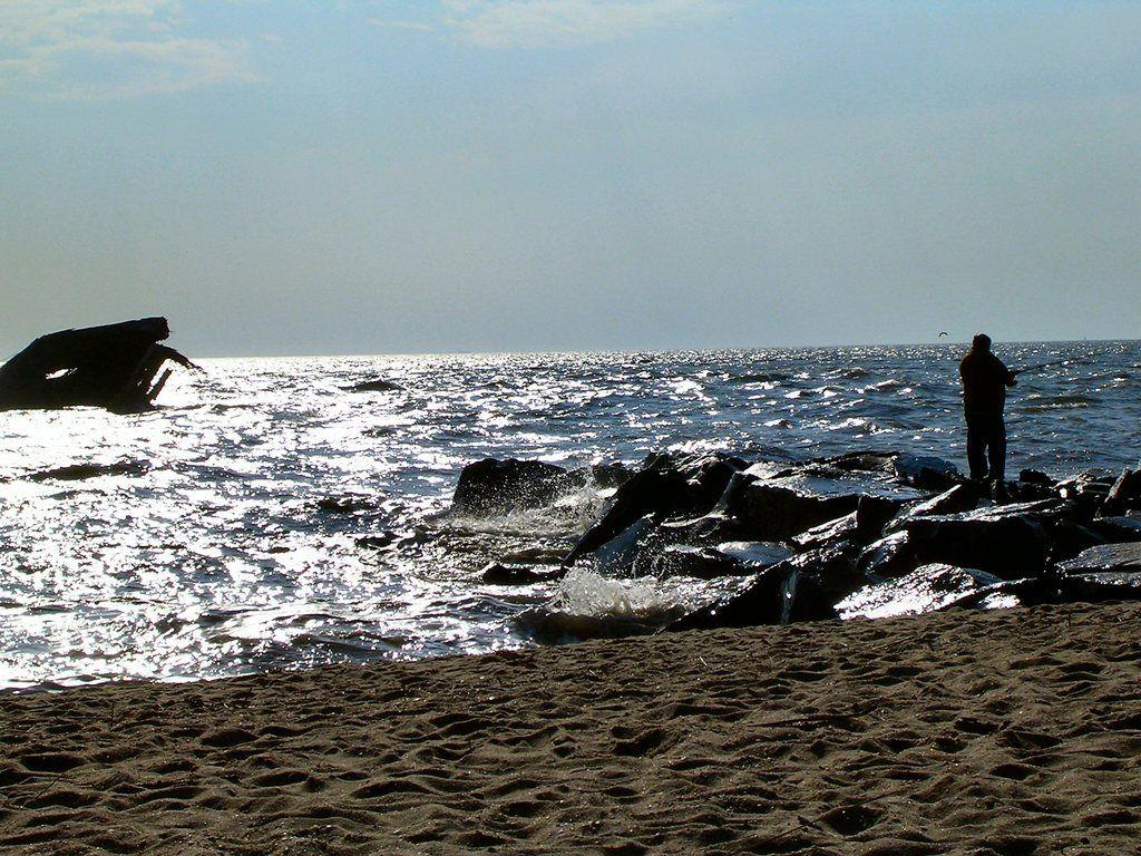 1024x768 cape may nj beach. Fisherman at Sunset Beach in Cape May New Jersey Wallpaper. Monument valley utah, Sunset beach resort, Nj beaches