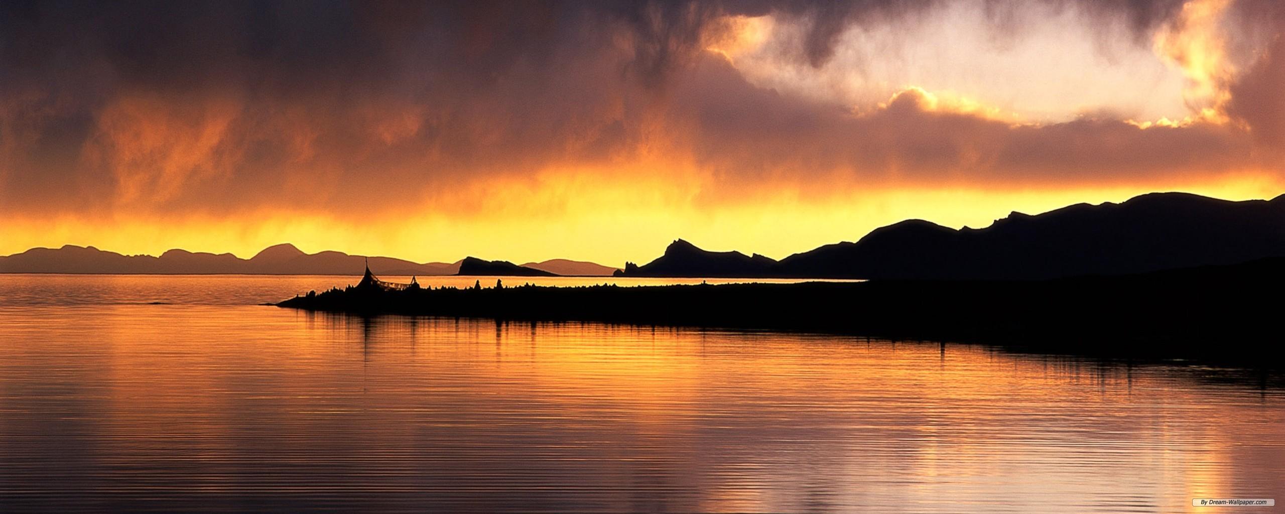 2560x1024 Free Nature Wallpaper Screen Wallpaper Sunset