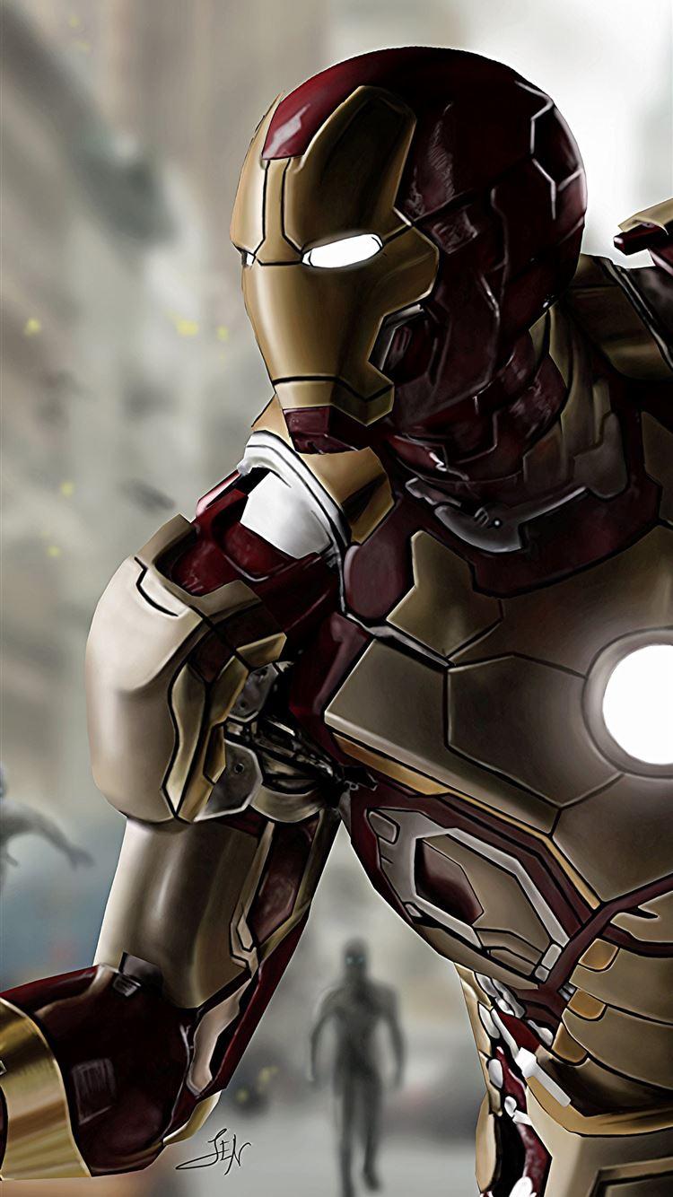 750x1334 Iron Man In Avengers Age Of Ultron Sony Xperia X X. iPhone Wallpaper Free Download