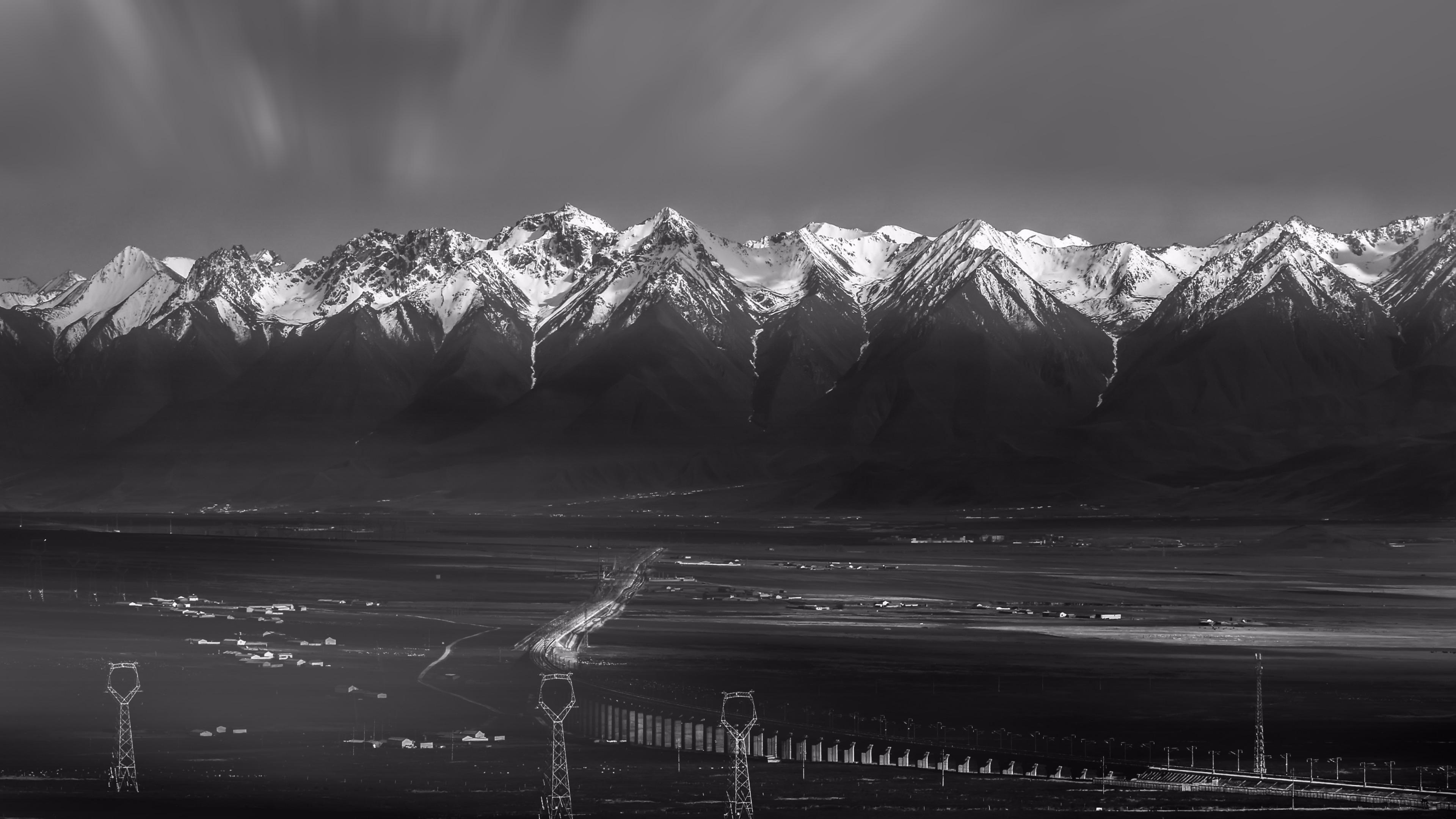 3840x2160 Qilian Mountains Wallpaper. Wallpaper Studio 10. Tens of thousands