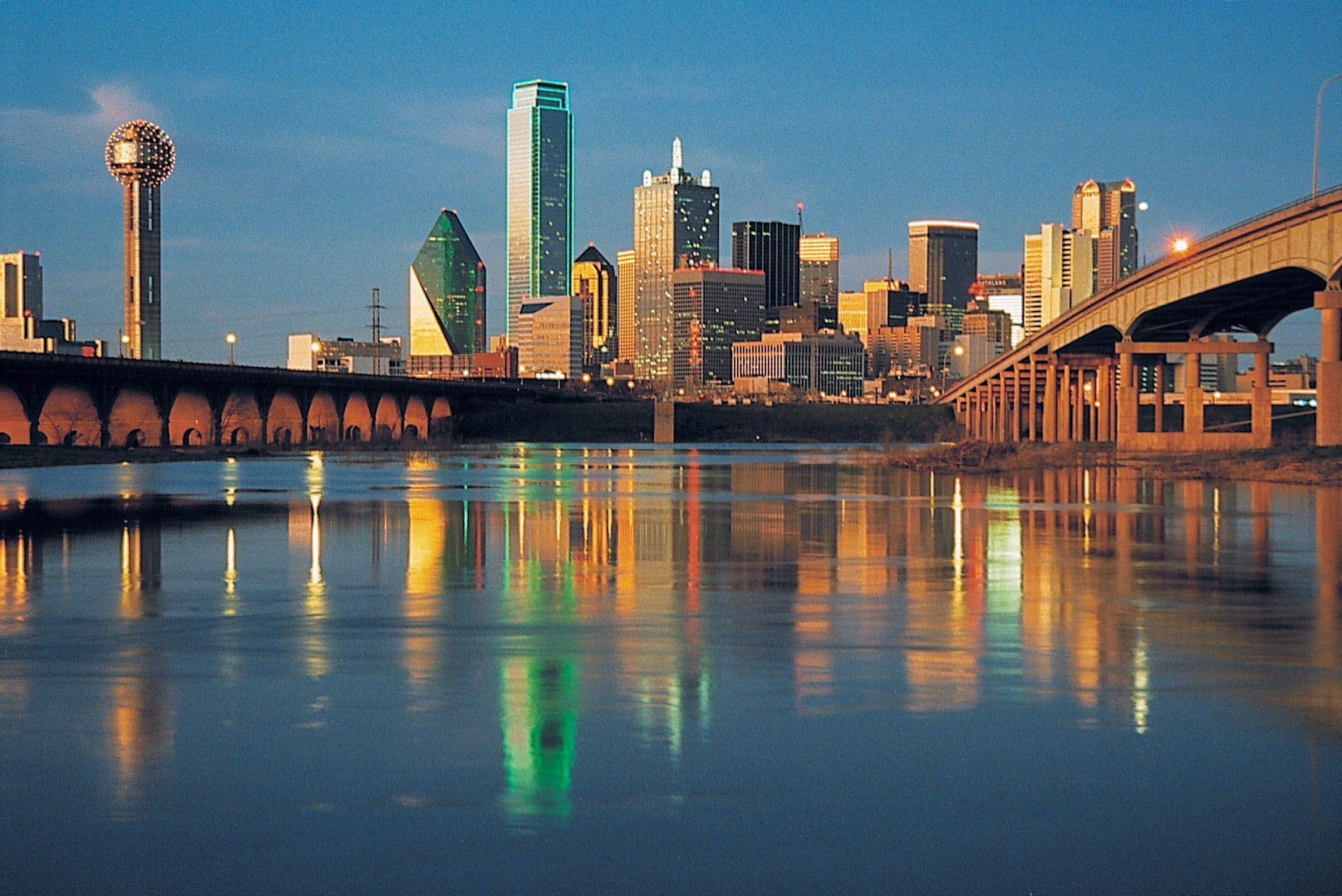 2250x1503 Dallas Skyline Wallpaper, HD Dallas Skyline Background on WallpaperBat