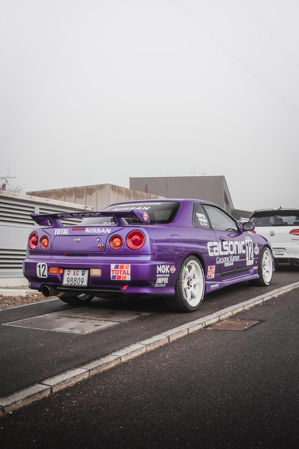 Purple Nissan Skyline Wallpapers Top Free Purple Nissan Skyline Backgrounds Wallpaperaccess