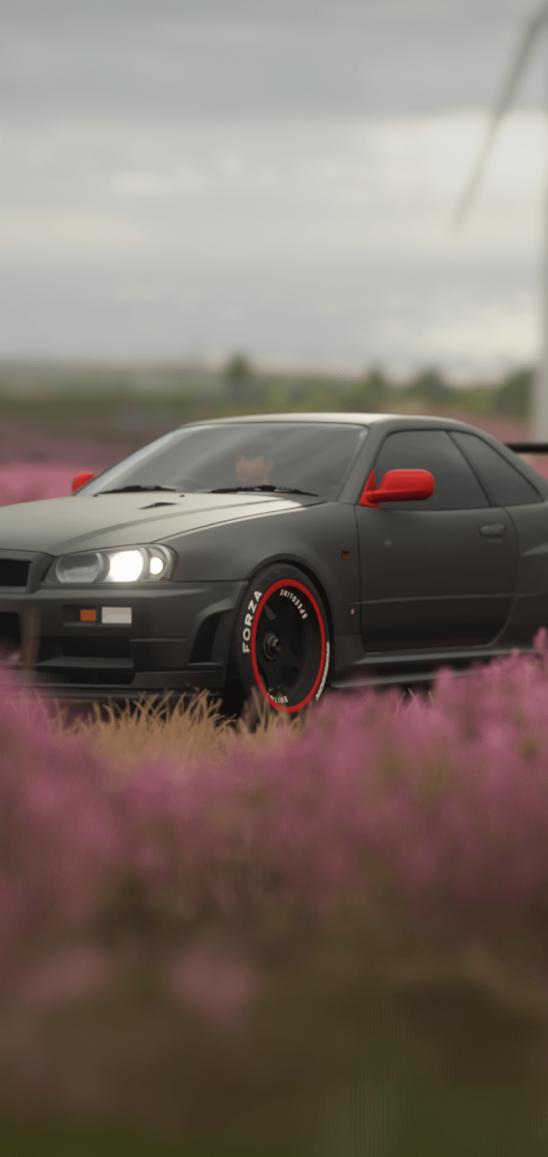 1080x2280 Download 1080x2280 Forza Horizon Nissan Gtr R Racing Cars, Purple Flowers Wallpaper for Samsung Galaxy S10e, Xiaomi Mi A2 Lite, OnePlus 6