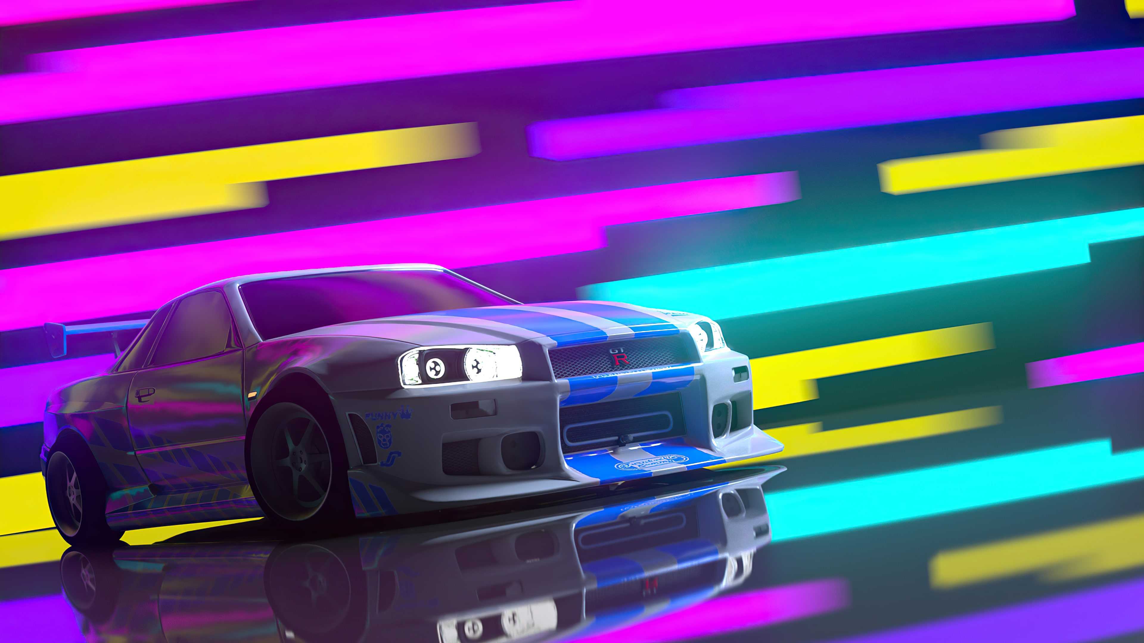 3840x2160 Nissan Skyline Wallpaper