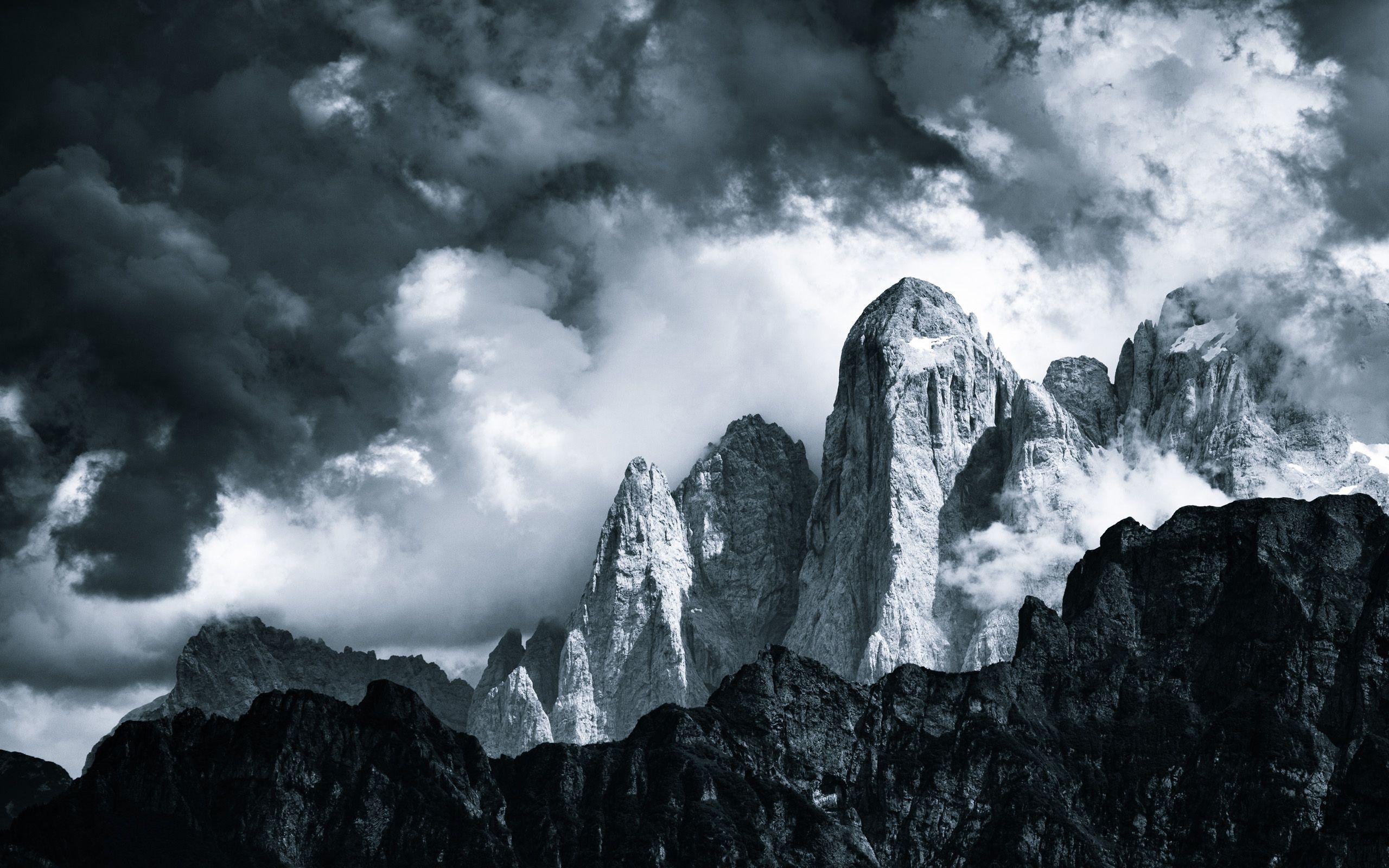 2560x1600 Black Mountain Wallpaper 2 X 1600