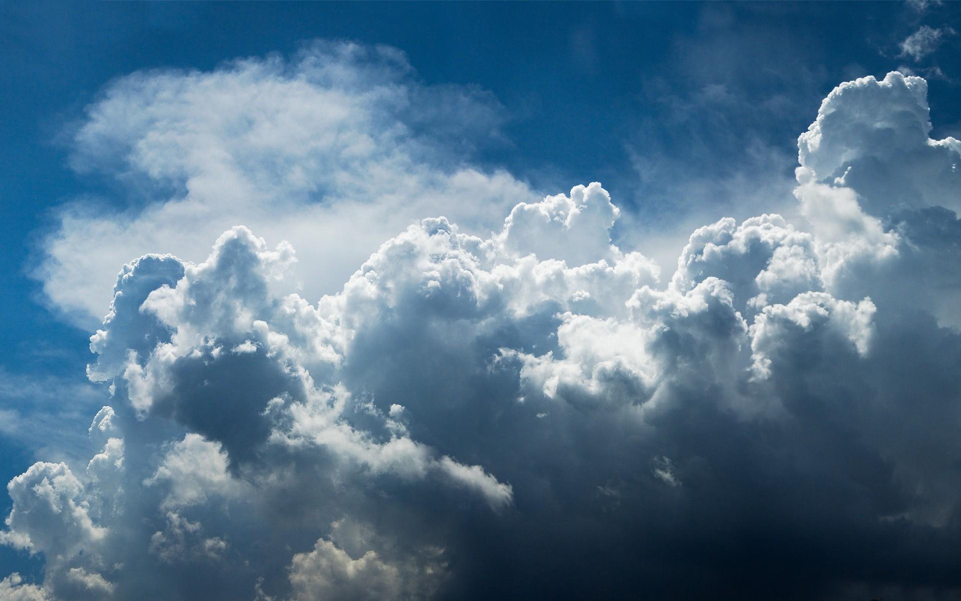 1920x1200 White Fluffy Clouds Nature Hd Wallpaper 1920×1200 4687