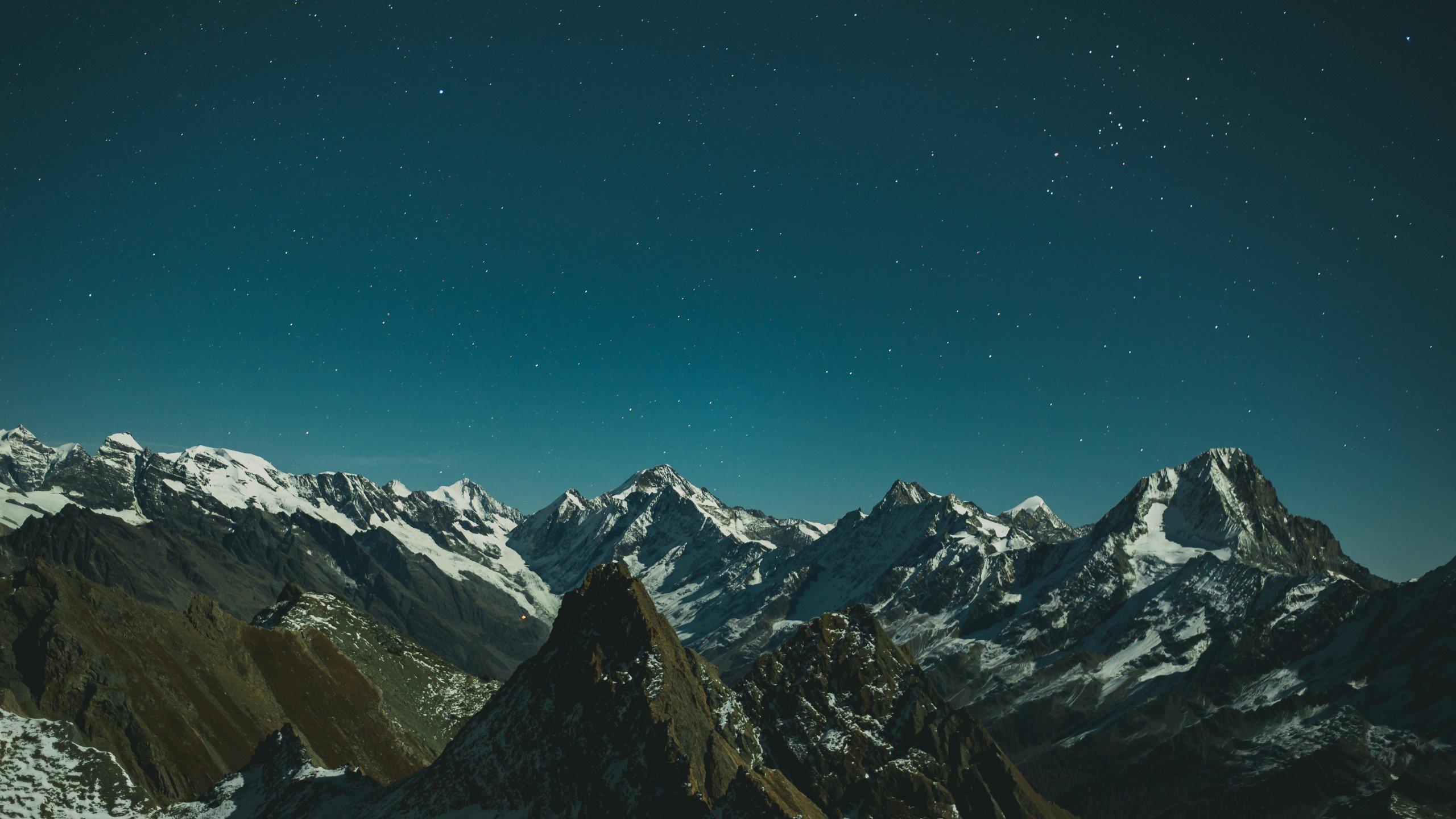 2560x1440 of Mountains 4K wallpaper for your desktop or mobile screen