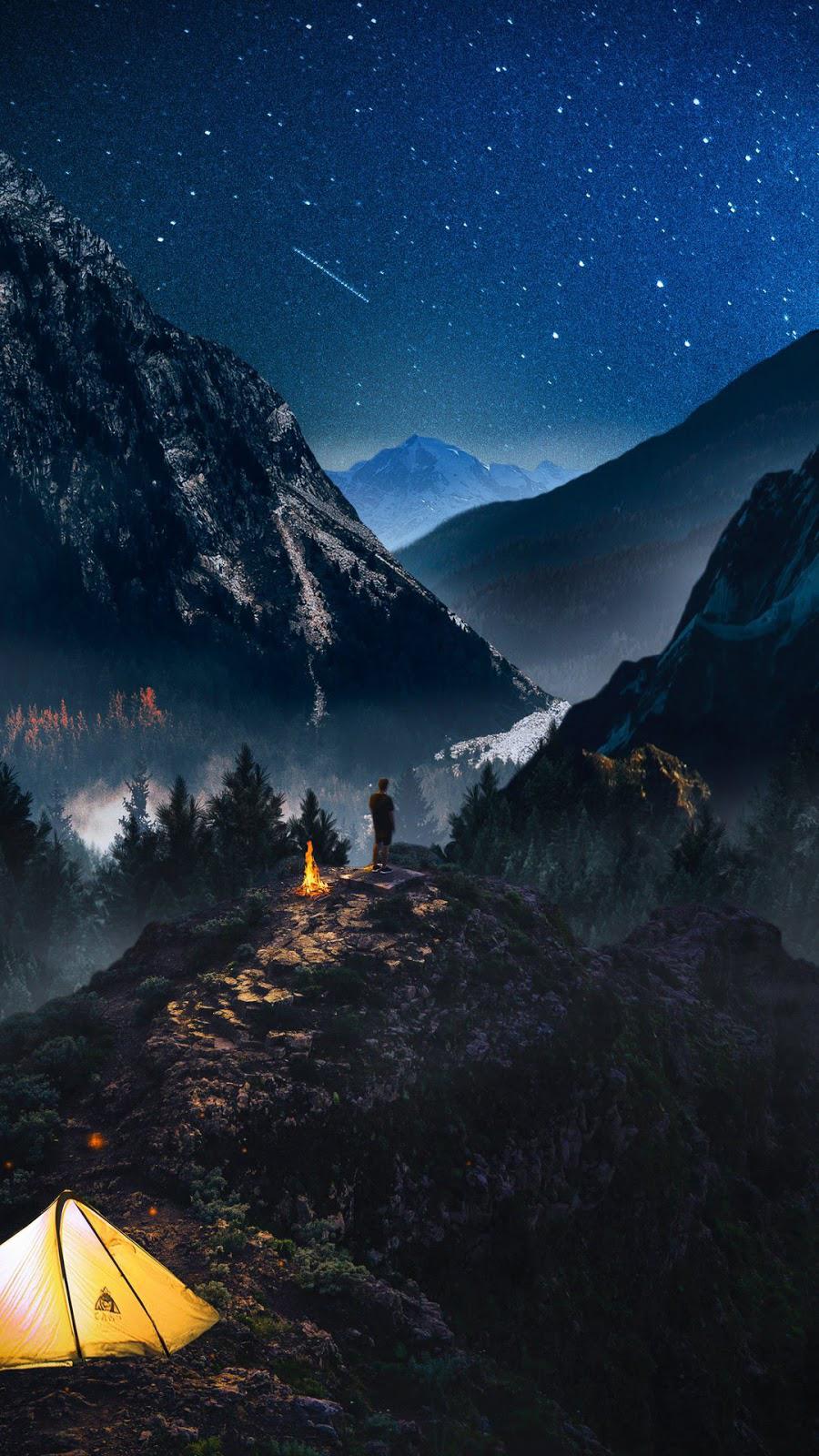 900x1600 Sky, Mountain HD Wallpaper Free Download