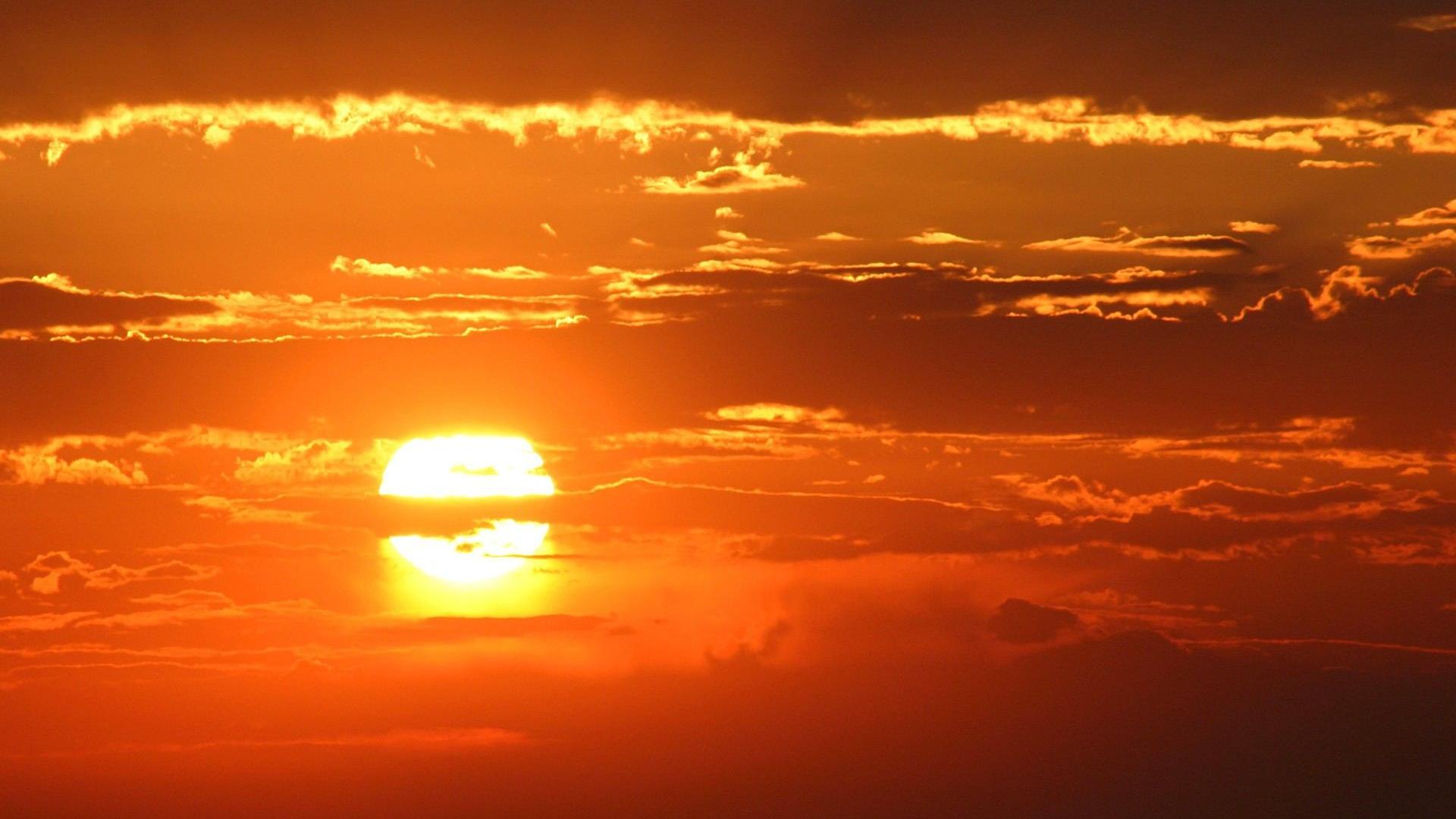 1920x1080 Sunset Sky Full HD