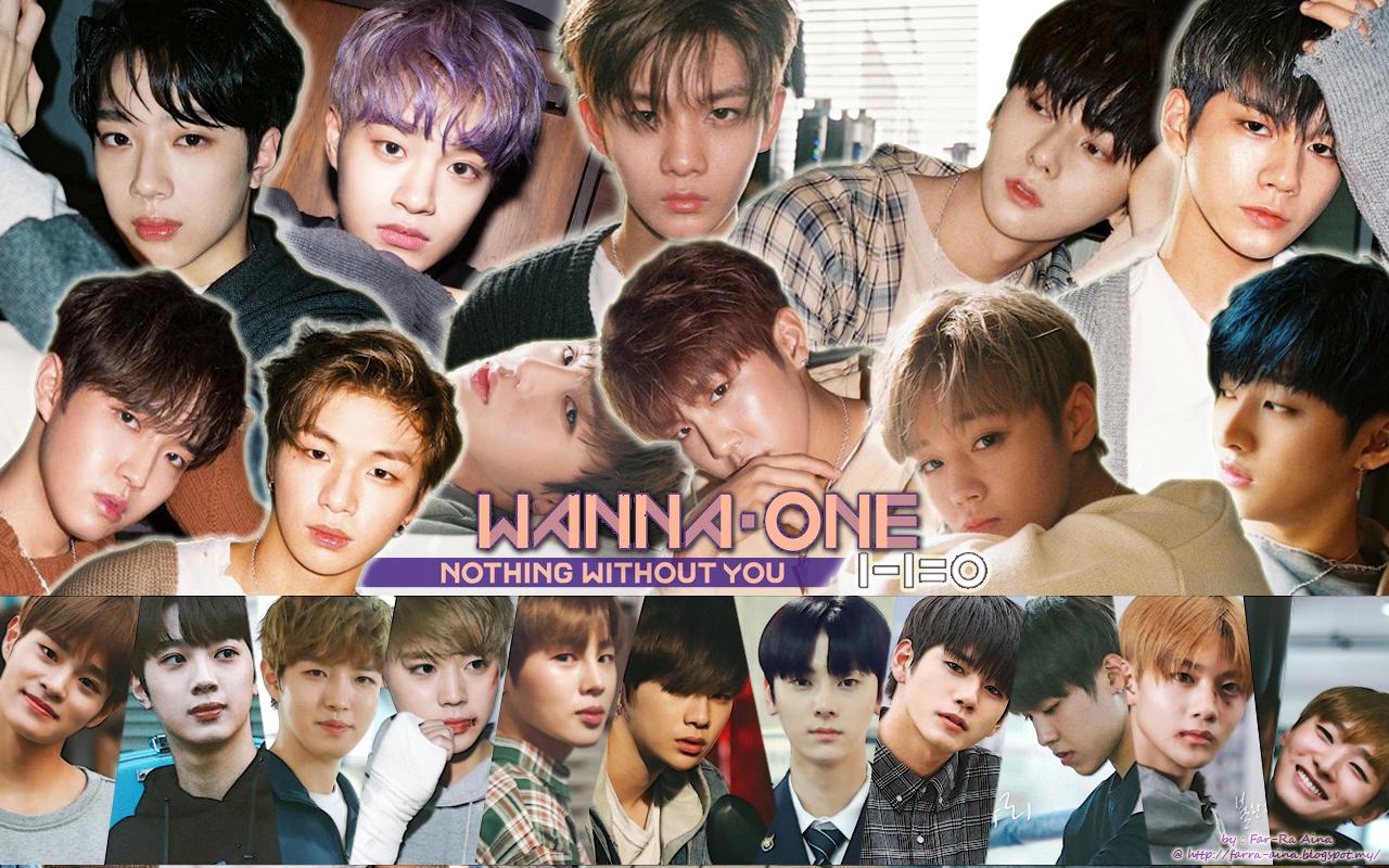 1280x800 K Pop Lover ^^: WANNA ONE 1 = 0 (Nothing Without You) WALLPAPER