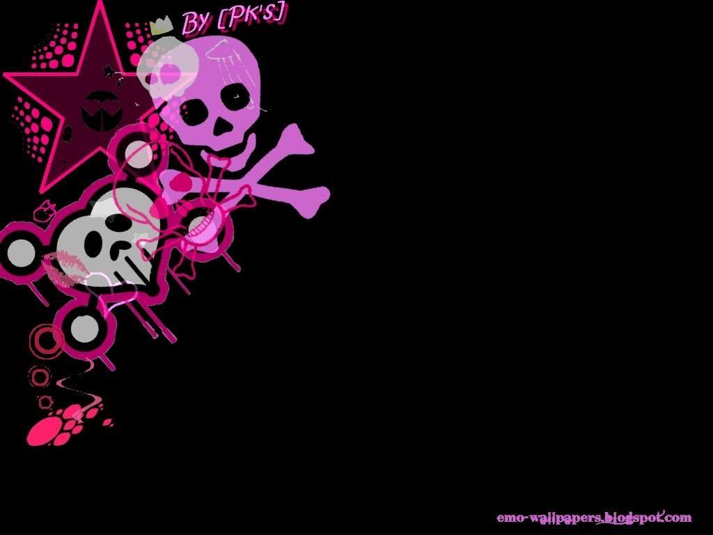 1024x768 Emo Girl Wallpaper for Desktop