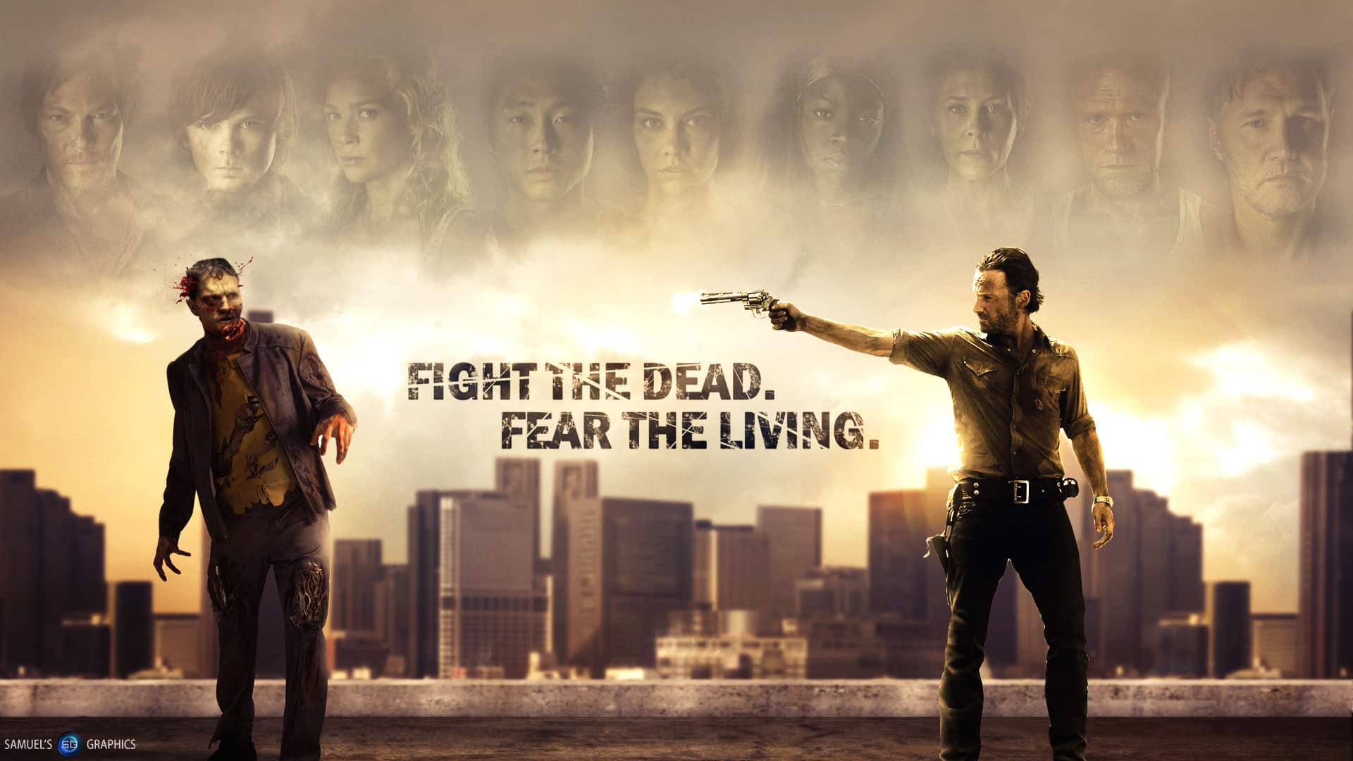 1920x1080 The Walking Dead Season 10 Wallpaper