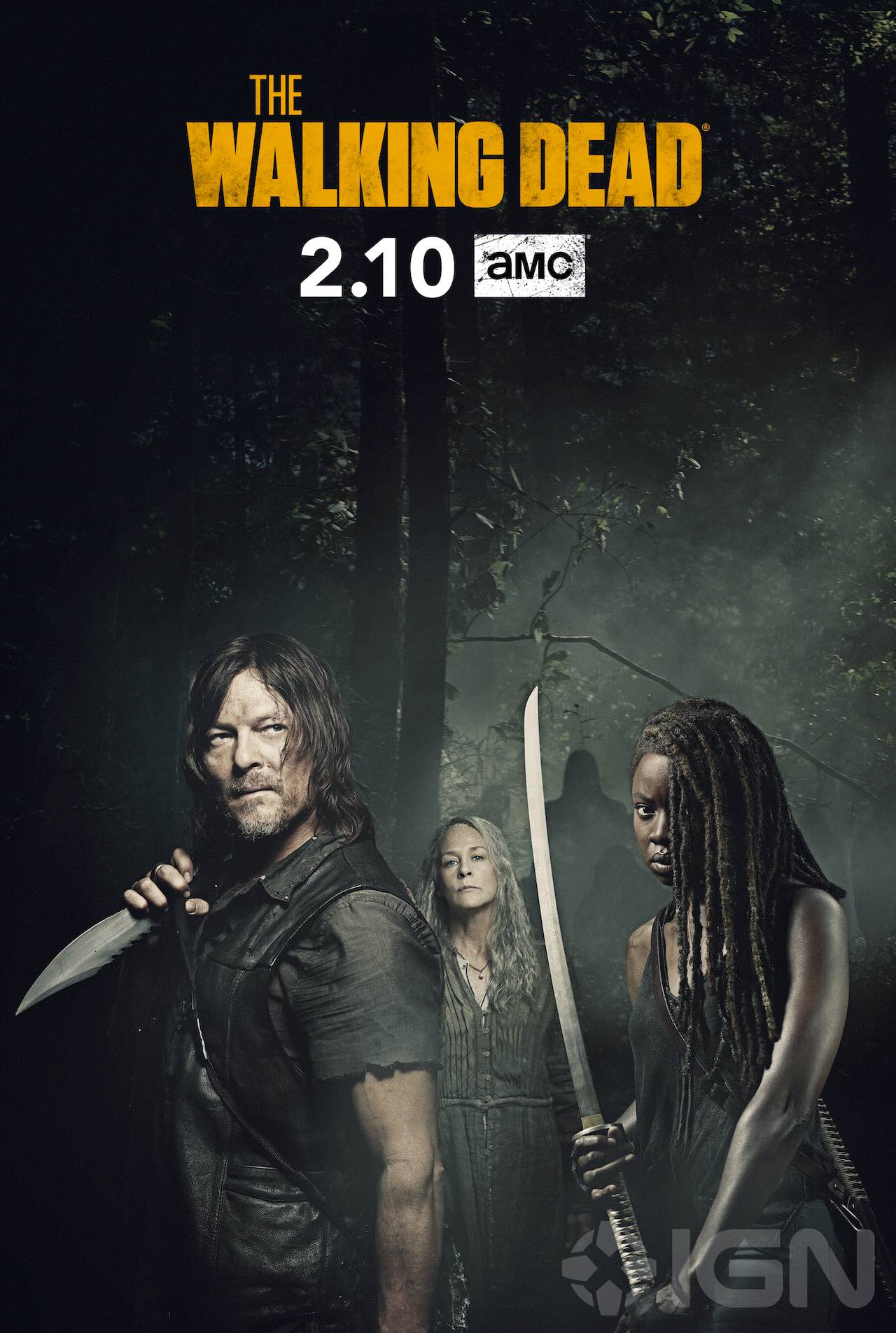 1280x1905 The Walking Dead Season 10 Wallpaper