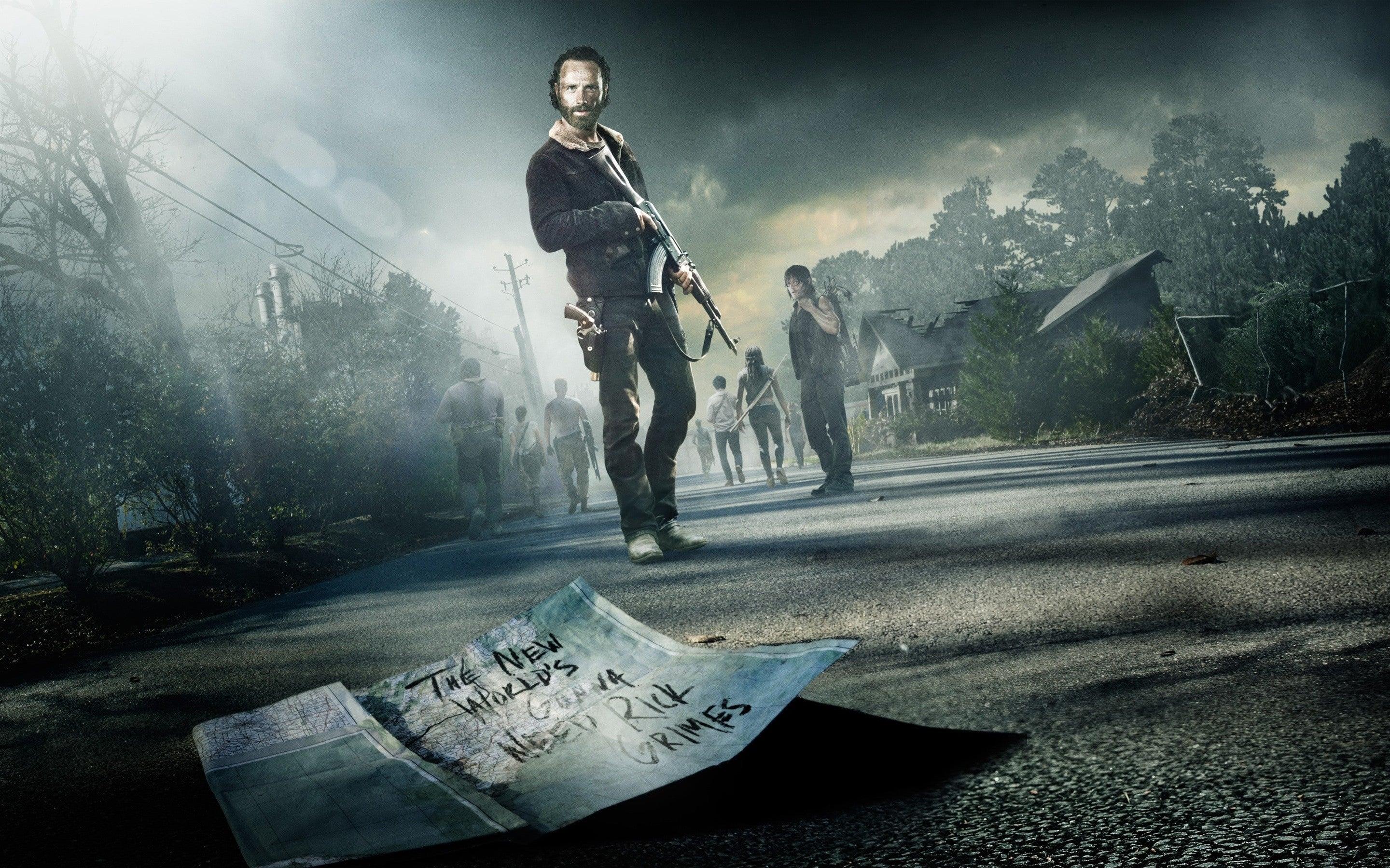 2880x1800 Any good 1920x1080 HD Walking dead desktop wallpaper? I've had this one for a while and want something new: thewalkingdead