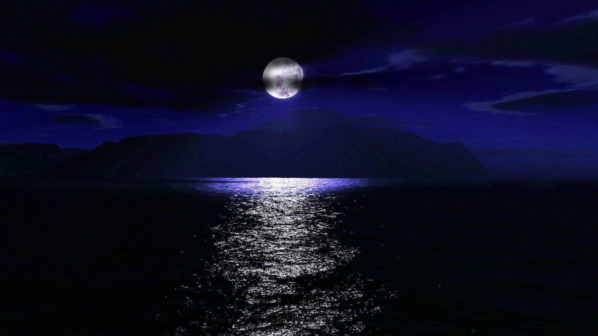1920x1080 Moonlight HD Wallpaper
