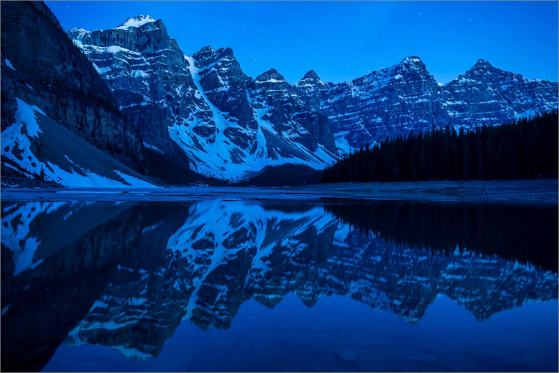 Moraine Lake at Night Wallpapers - Top Free Moraine Lake at Night ...