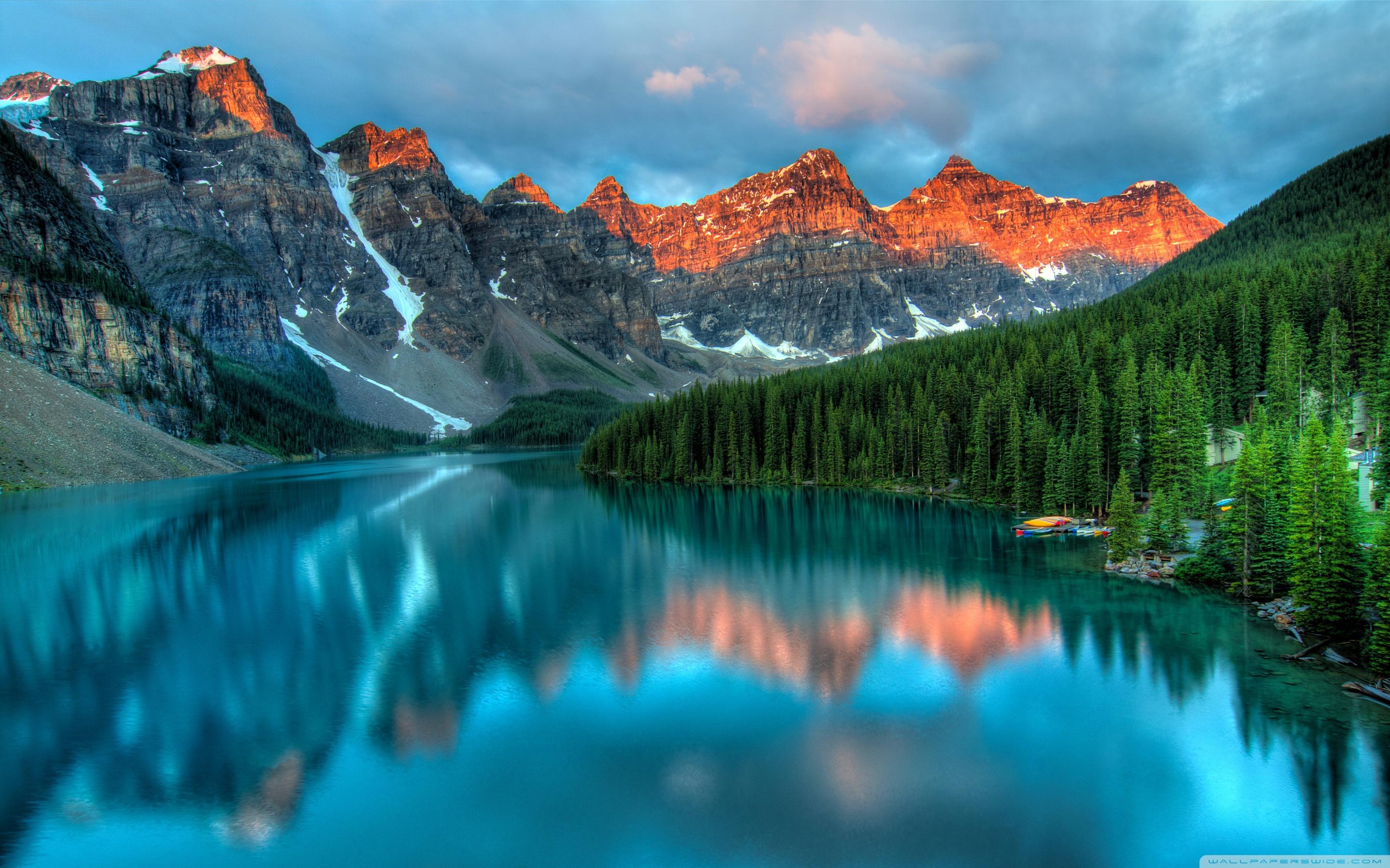 2880x1800 Moraine Lake Wallpaper