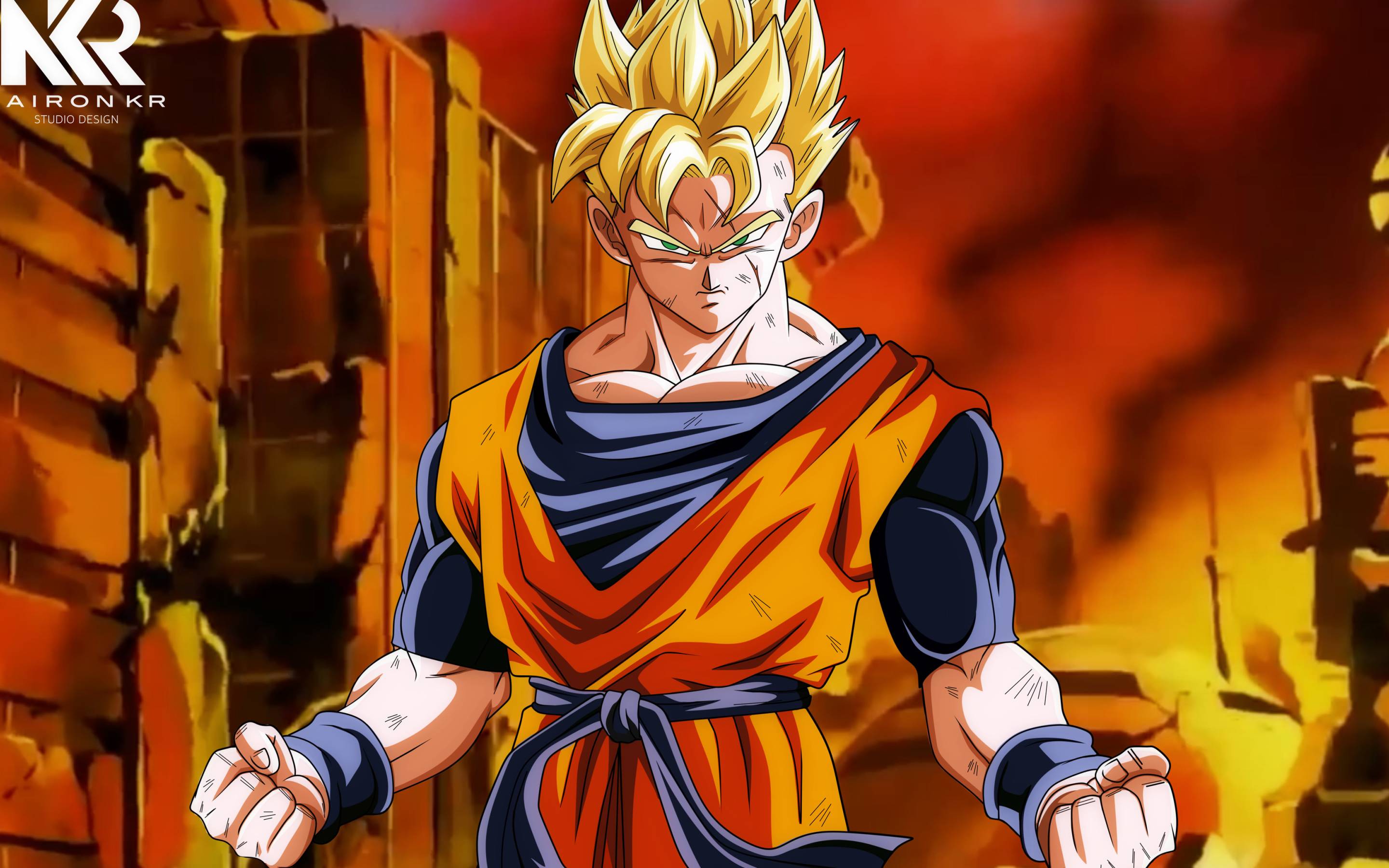 2880x1800 Gohan Art Dragon Ball Macbook Pro Retina Wallpaper, HD Anime 4K Wallpaper, Image, Photo and Background