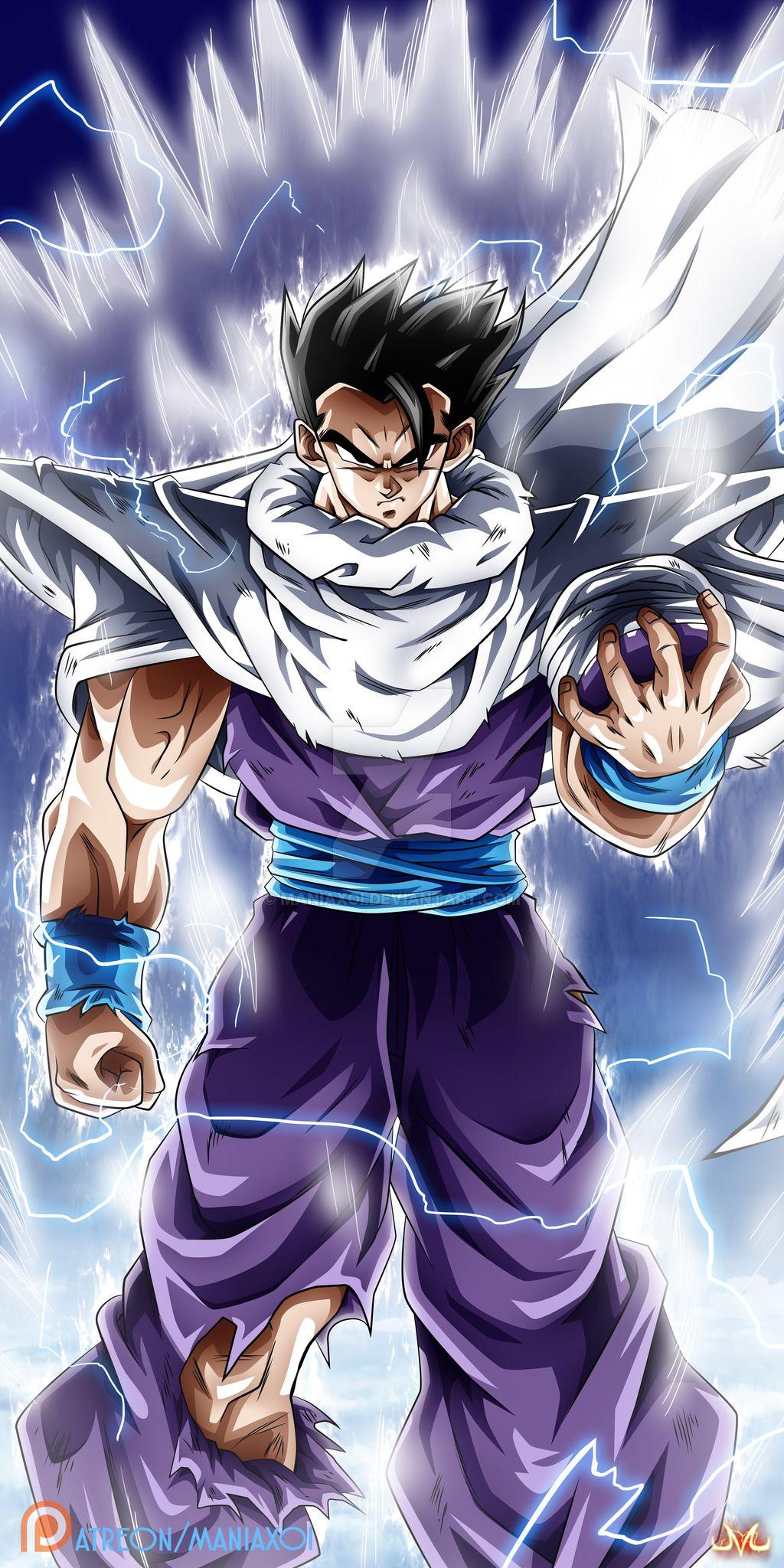 1024x2048 Gohan from Dragon Ball [1024x2048] android live wallpaper in comments. Personajes de goku, Personajes de dragon ball, Dragon ball gt