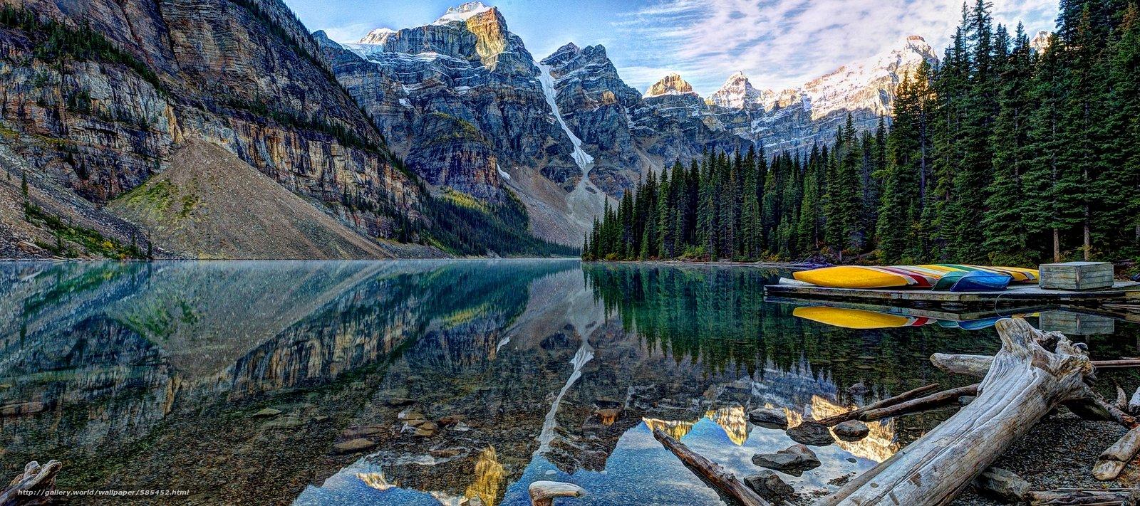 1600x711 Free download Download wallpaper Moraine Lake Banff National Park lake Mountains [1600x711] for your Desktop, Mobile & Tablet. Explore Moraine Lake Wallpaper. Banff National Park Wallpaper, Moraine Lake Wallpaper