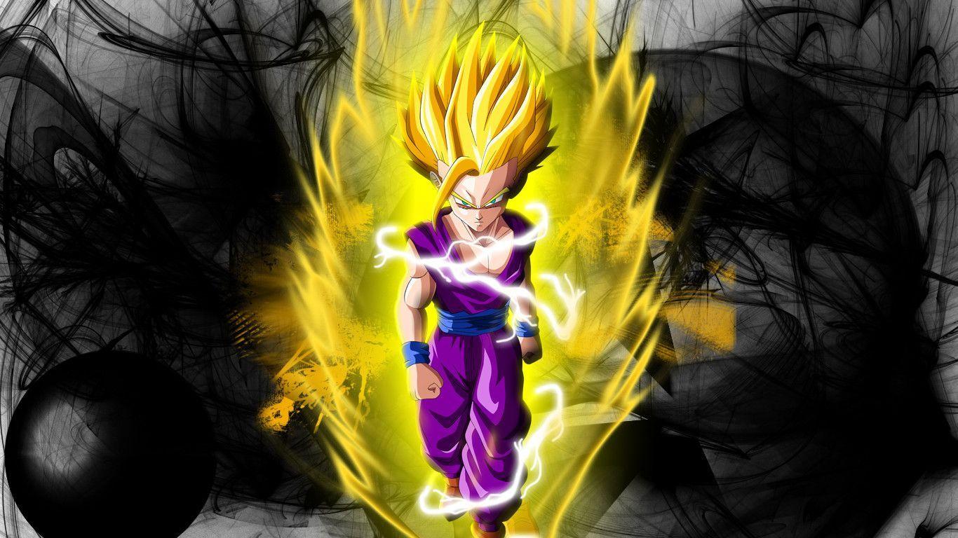 1366x768 Dragon Ball Z Wallpaper Gohan Wallpaper HD