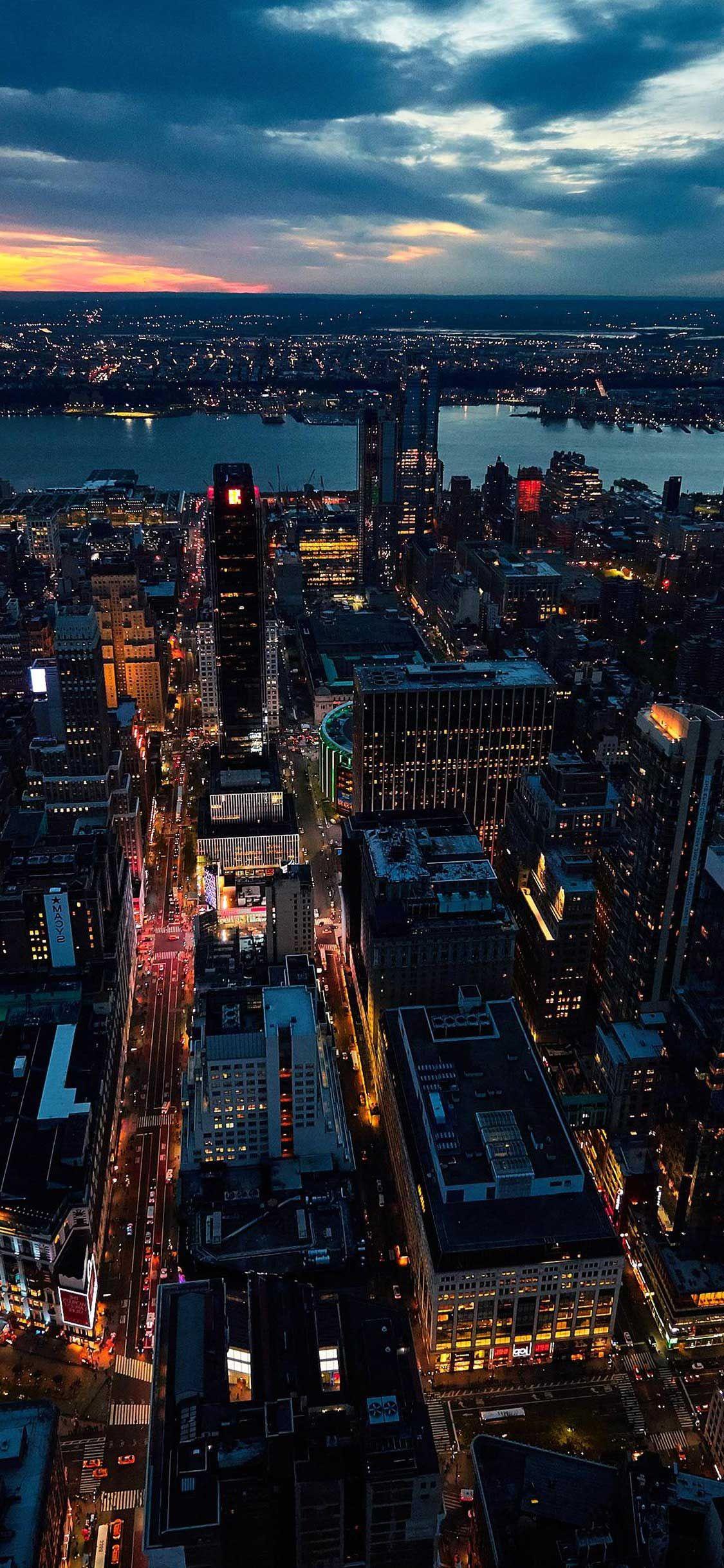 1125x2436 Night City Wallpaper 4k For Mobile