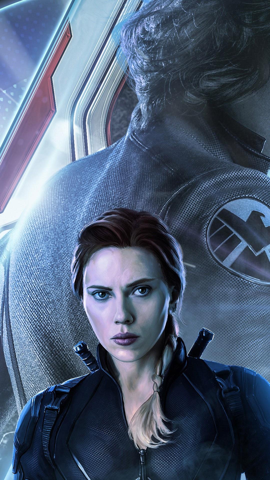 1080x1920 Endgame, Black Widow, Natasha Romanoff, 4k, Romanoff In Avengers End Game