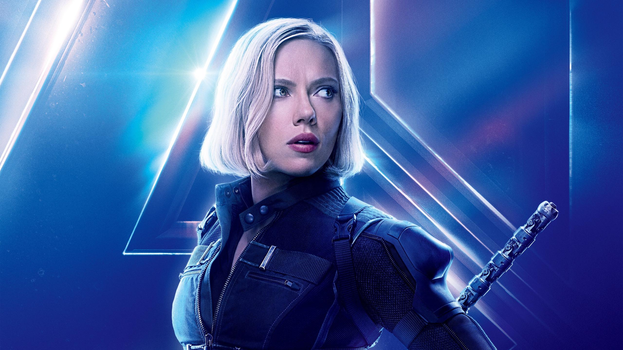 2560x1440 Download 2560x1440 wallpaper avengers: infinity war, black widow, scarlett johansson, dual wide, widescreen 16: widescreen, 2560x1440 HD image, background, 6837