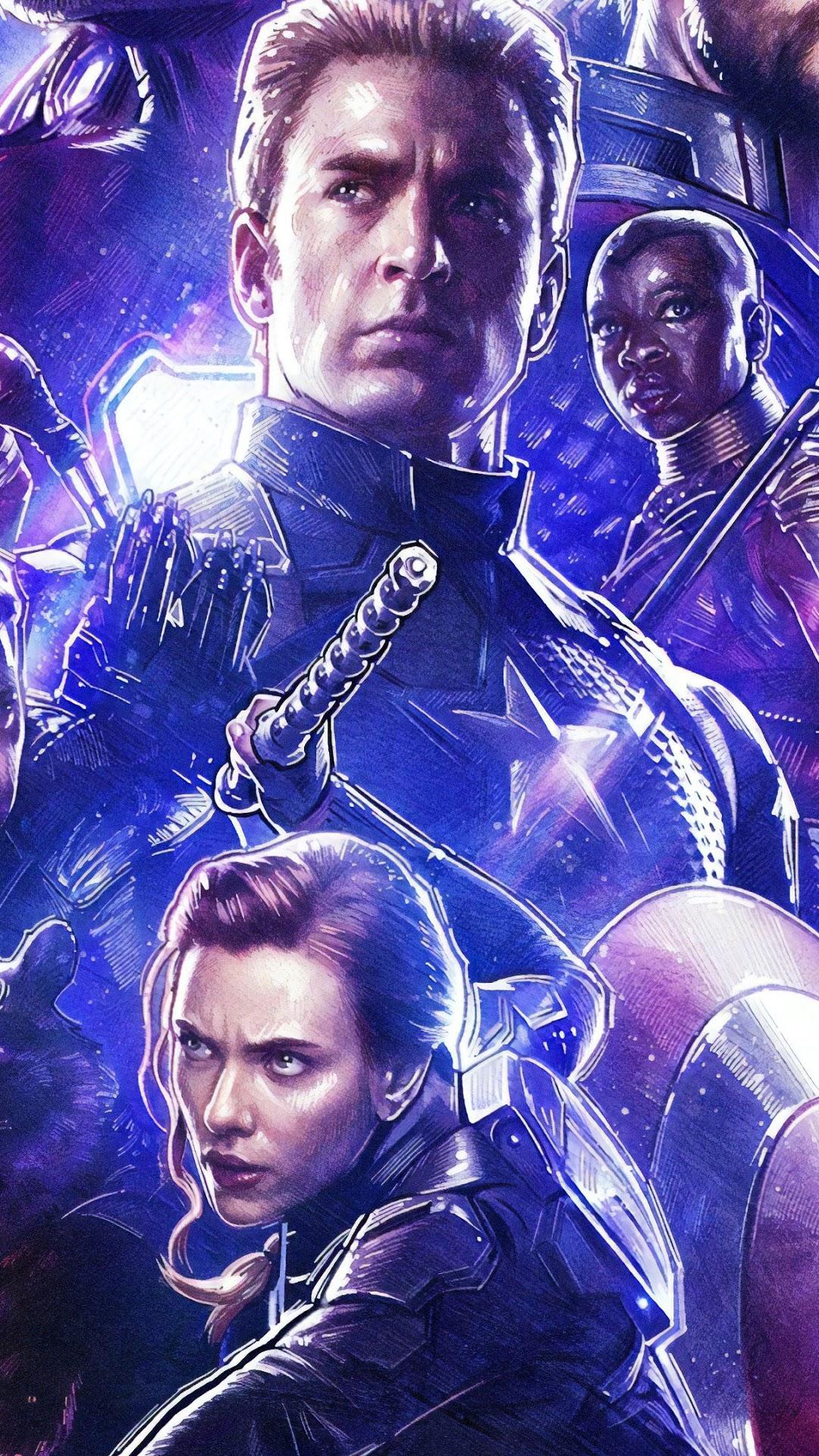 1080x1920 Avengers: Endgame, Captain America, Black Widow, Hawkeye phone HD Wallpaper, Image, Background, Photo and Picture. Mocah HD Wallpaper