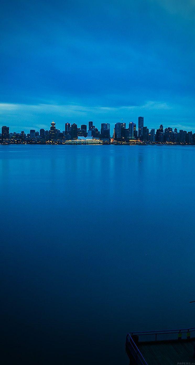 744x1392 Nature Afternoon City Blue Lake Landscape iPhone se Wallpaper