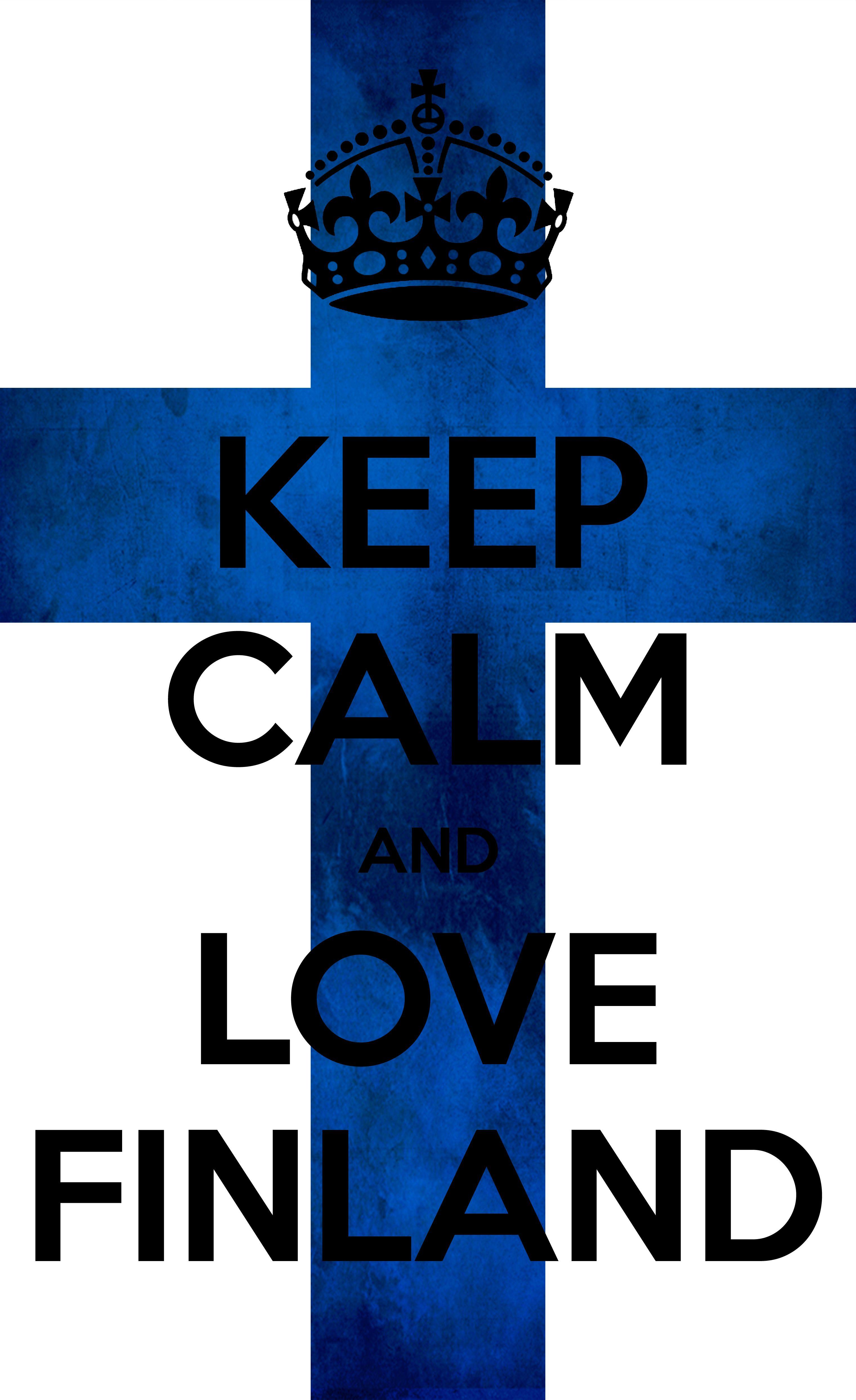 3042x4978 KEEP CALM AND LOVE FINLAND