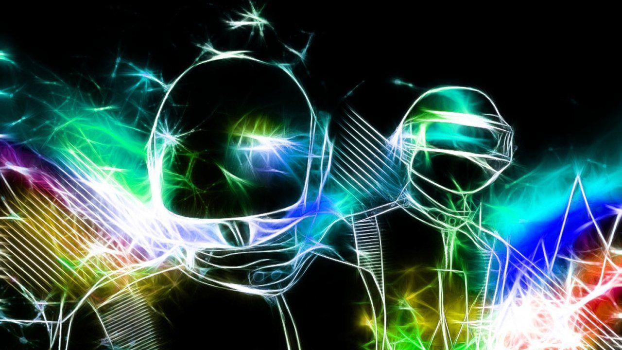 1280x720 Abstract Electronic Wallpaper