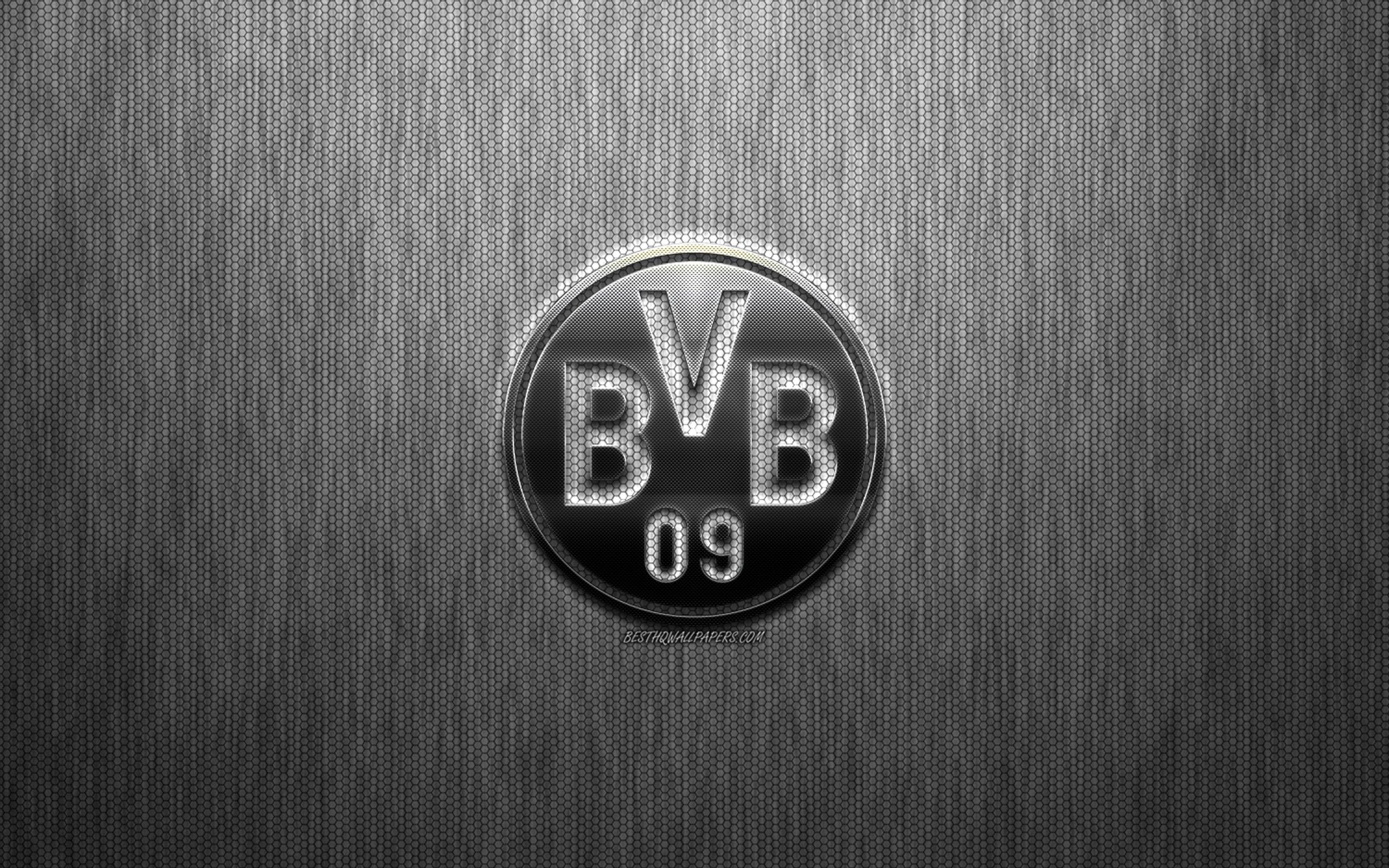 2560x1600 Borussia Dortmund, German Football Club, Bvb, Steel Bayern München Logo