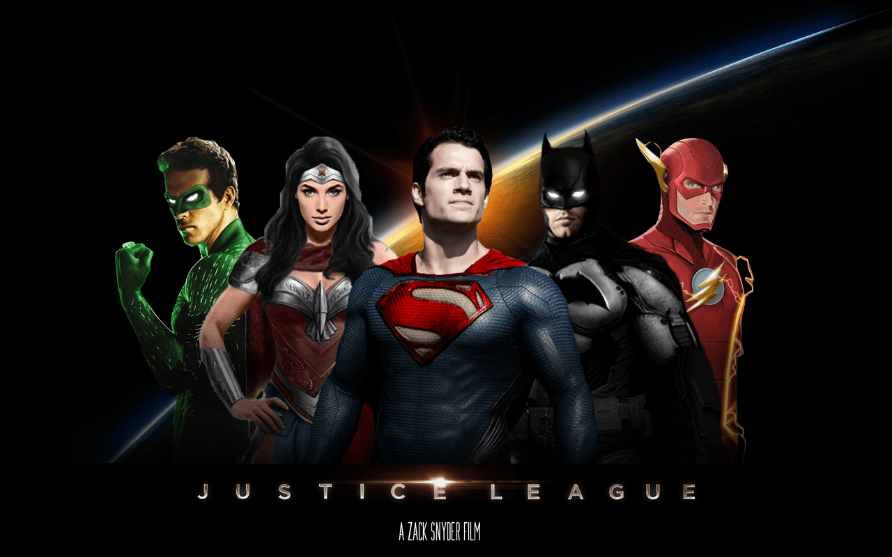 1280x800 Just us Heroes. // Justice League wallpaper (1280x800). The Batman