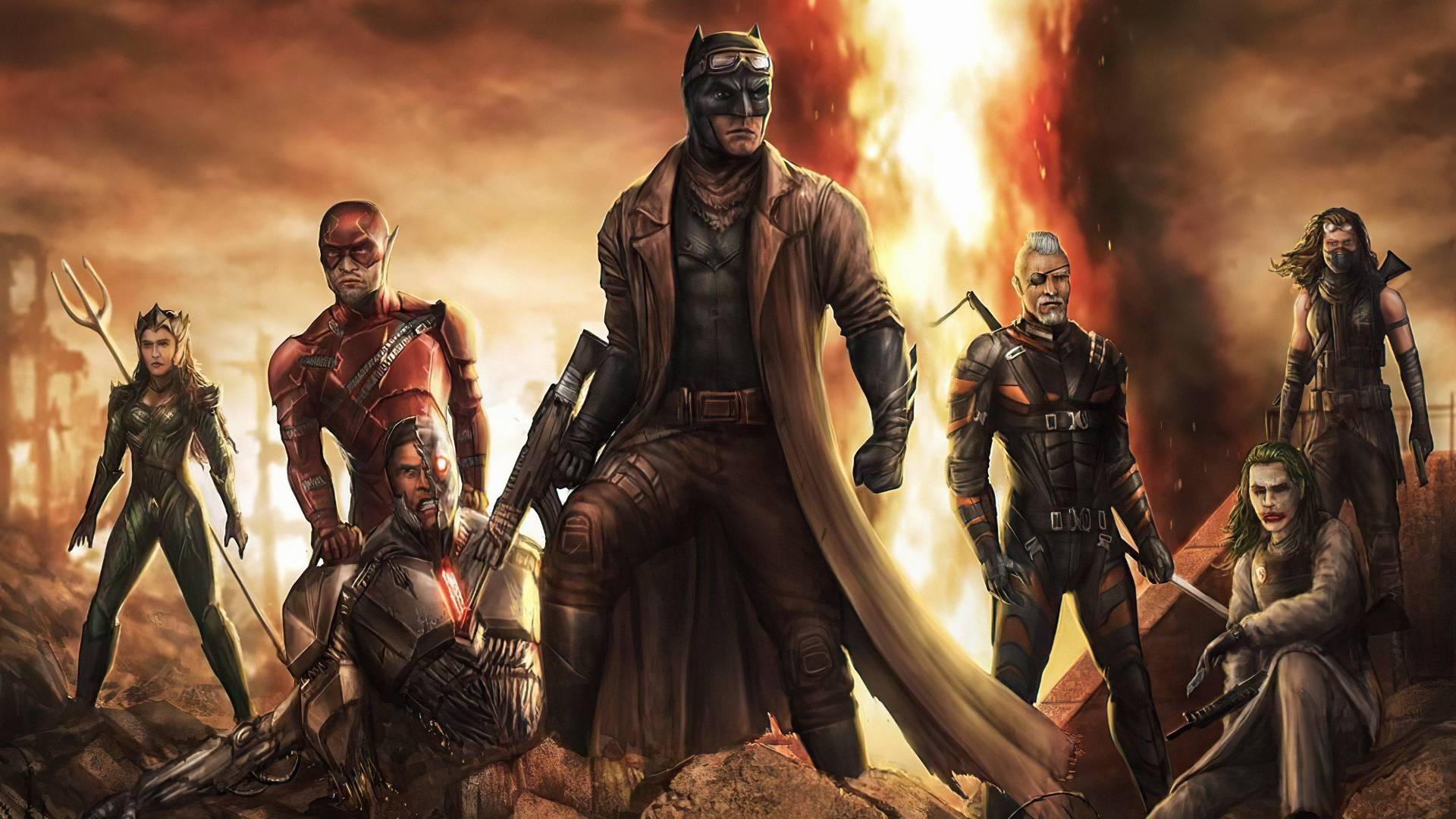 1920x1080 Justice League Knightmare Zack Snyder Art 1080P Laptop Full HD Wallpaper, HD Movies 4K Wallpaper, Image, Photo and Background