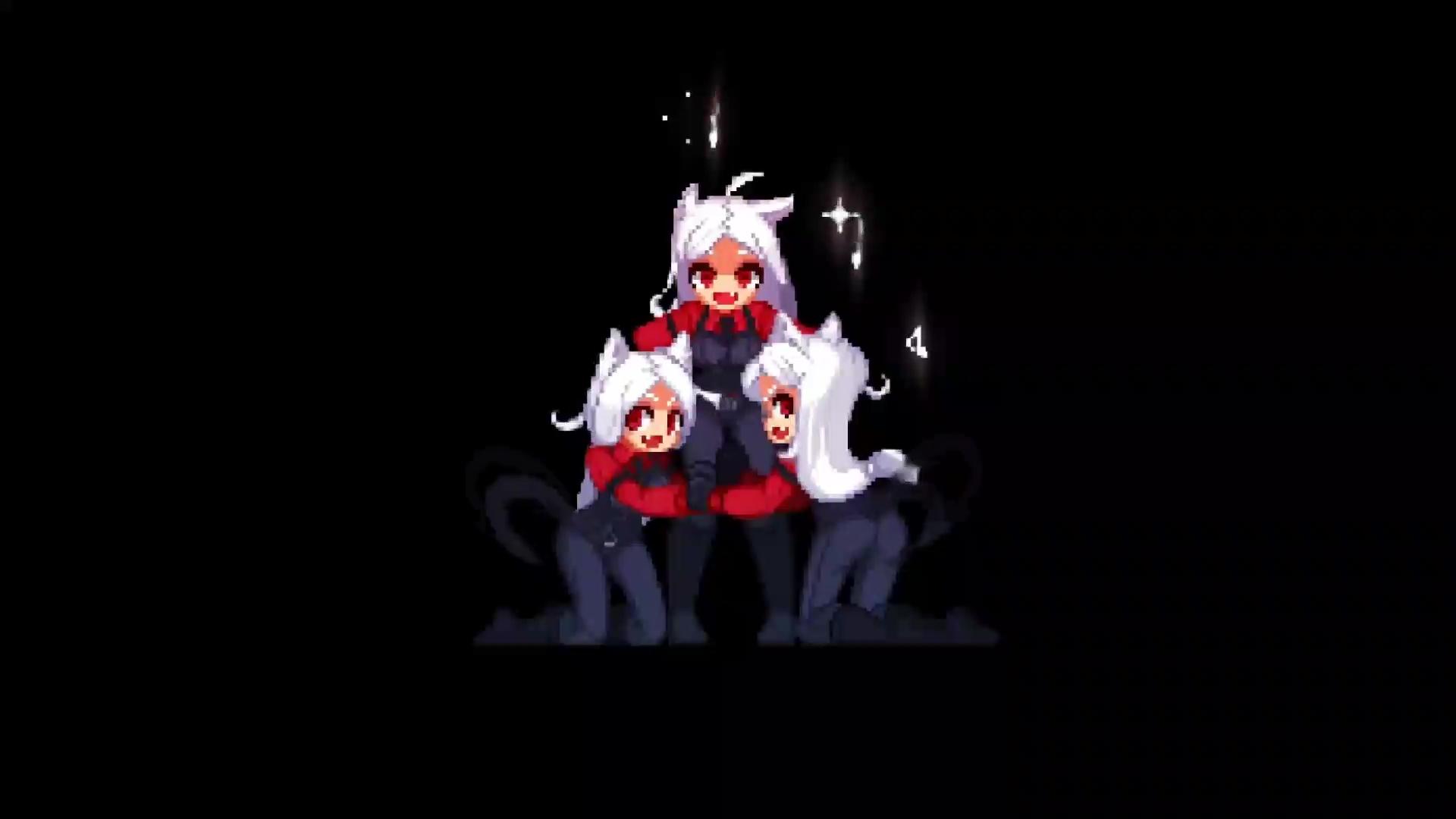 1920x1080 Cerberus Helltaker Pixel Live Wallpaper