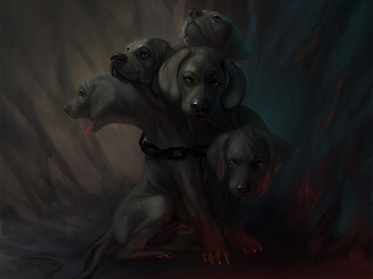 1280x960 Cerberus wallpaper HD for desktop background
