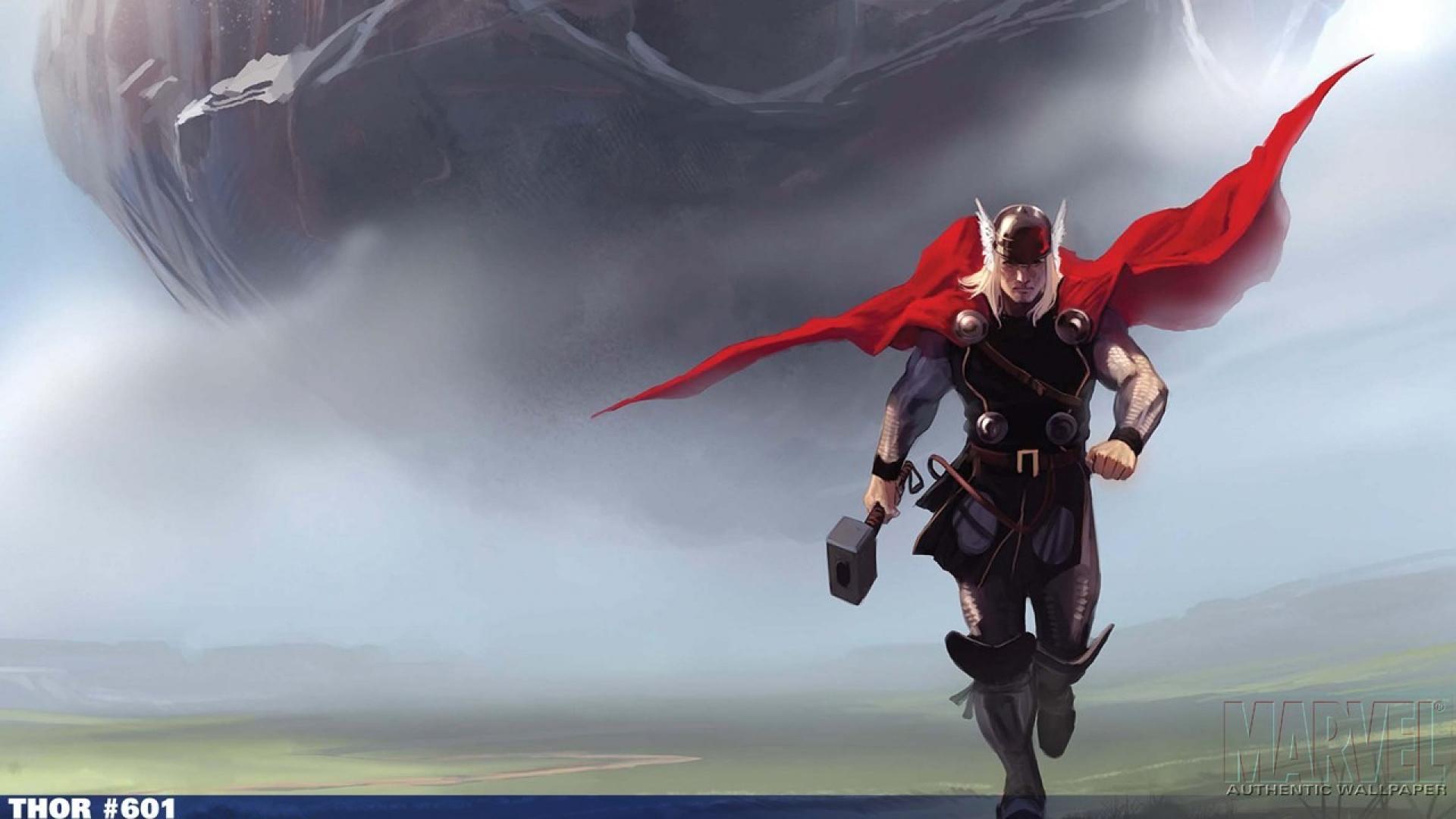 1920x1080 Comic Thor HD Wallpaper