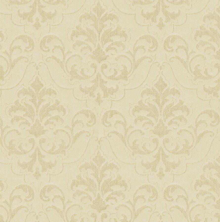 890x900 Ophelia & Co. Vandoren Luxury 33' L x 21 W Damask Wallpaper Roll