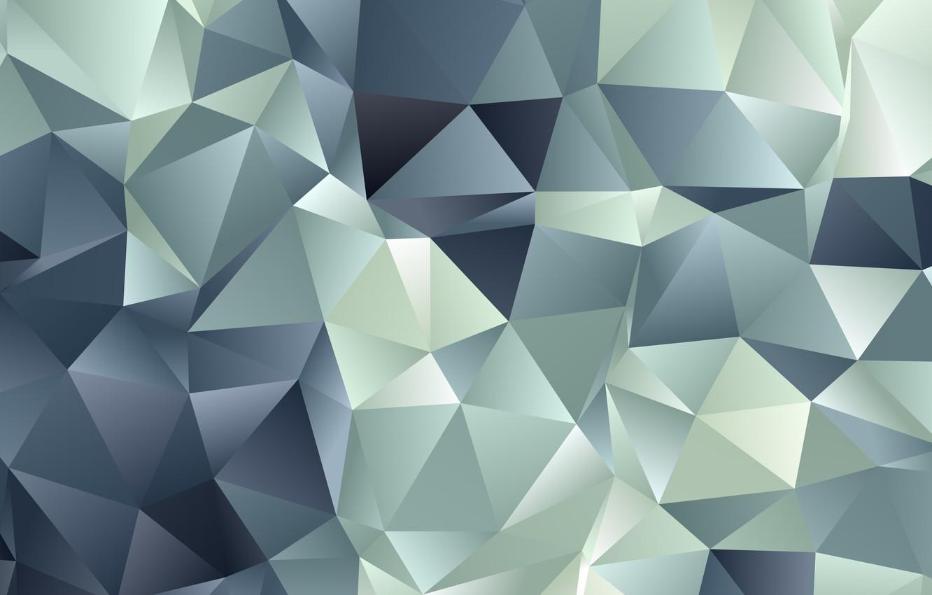 1332x850 Wallpaper abstraction, geometry, Abstract, background, Low, poly, Gradient image for desktop, section абстракции